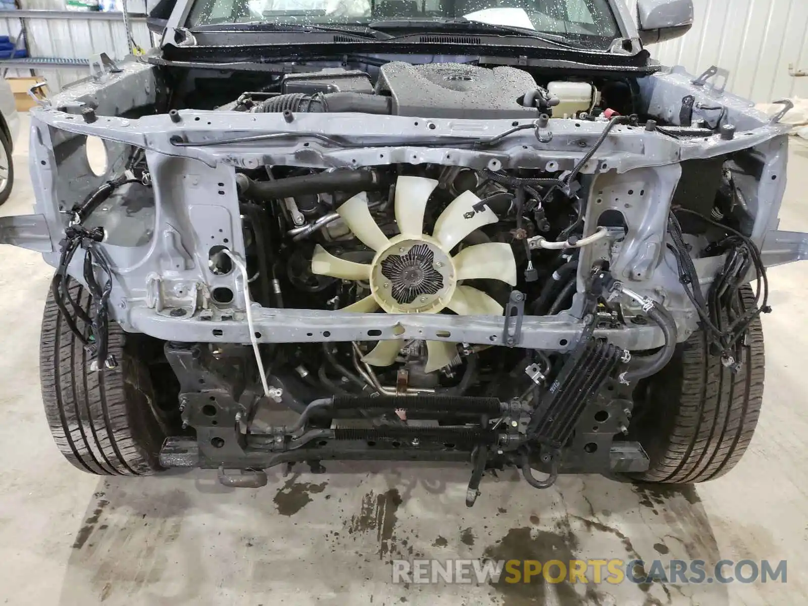 9 Photograph of a damaged car 3TMCZ5AN3KM202681 TOYOTA TACOMA 2019