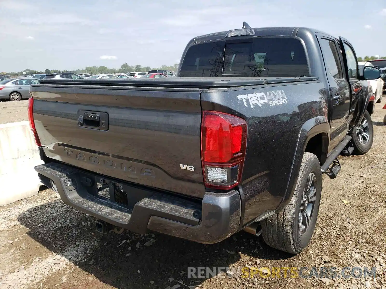 4 Photograph of a damaged car 3TMCZ5AN3KM203054 TOYOTA TACOMA 2019