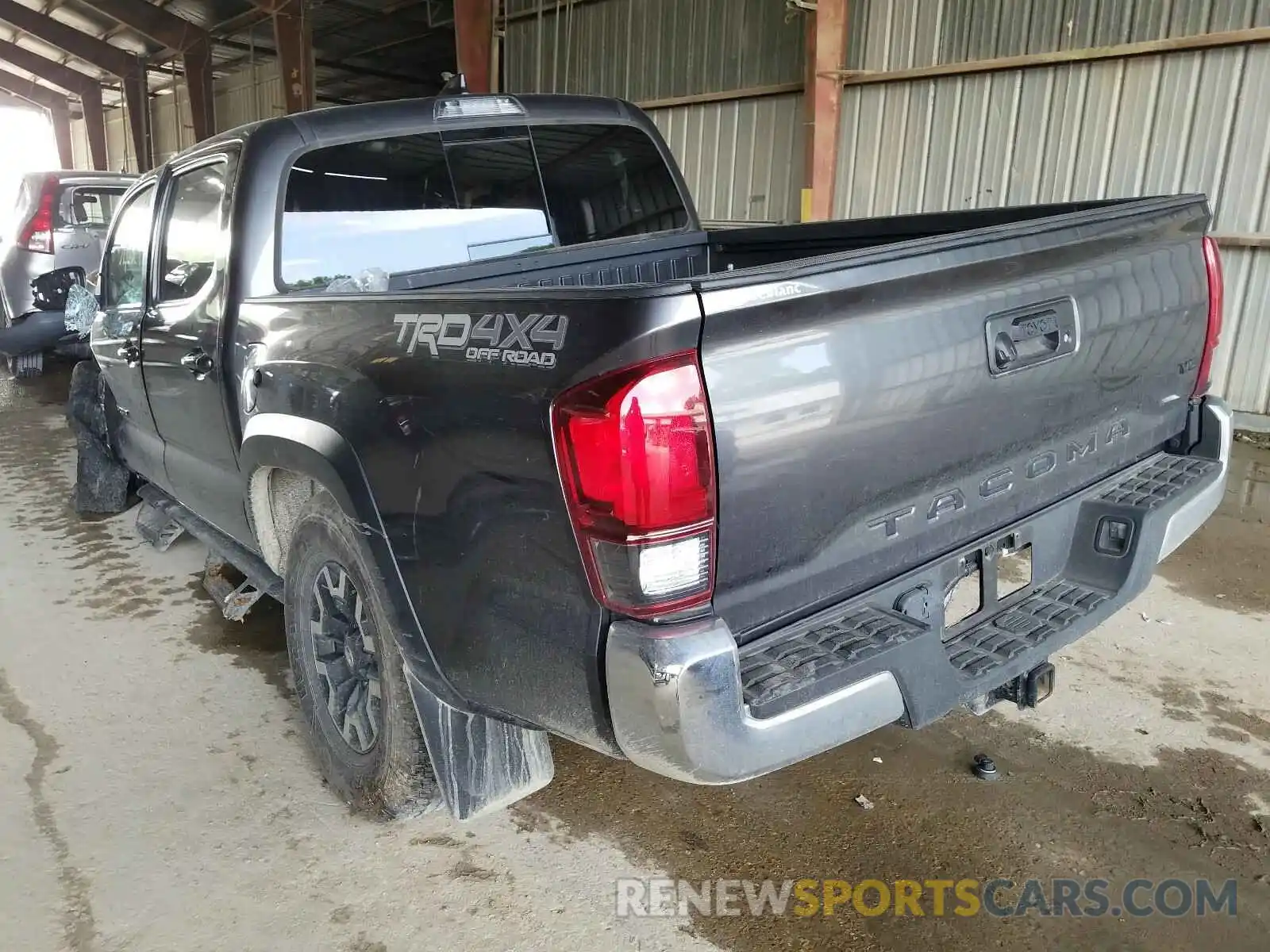 3 Photograph of a damaged car 3TMCZ5AN3KM203636 TOYOTA TACOMA 2019