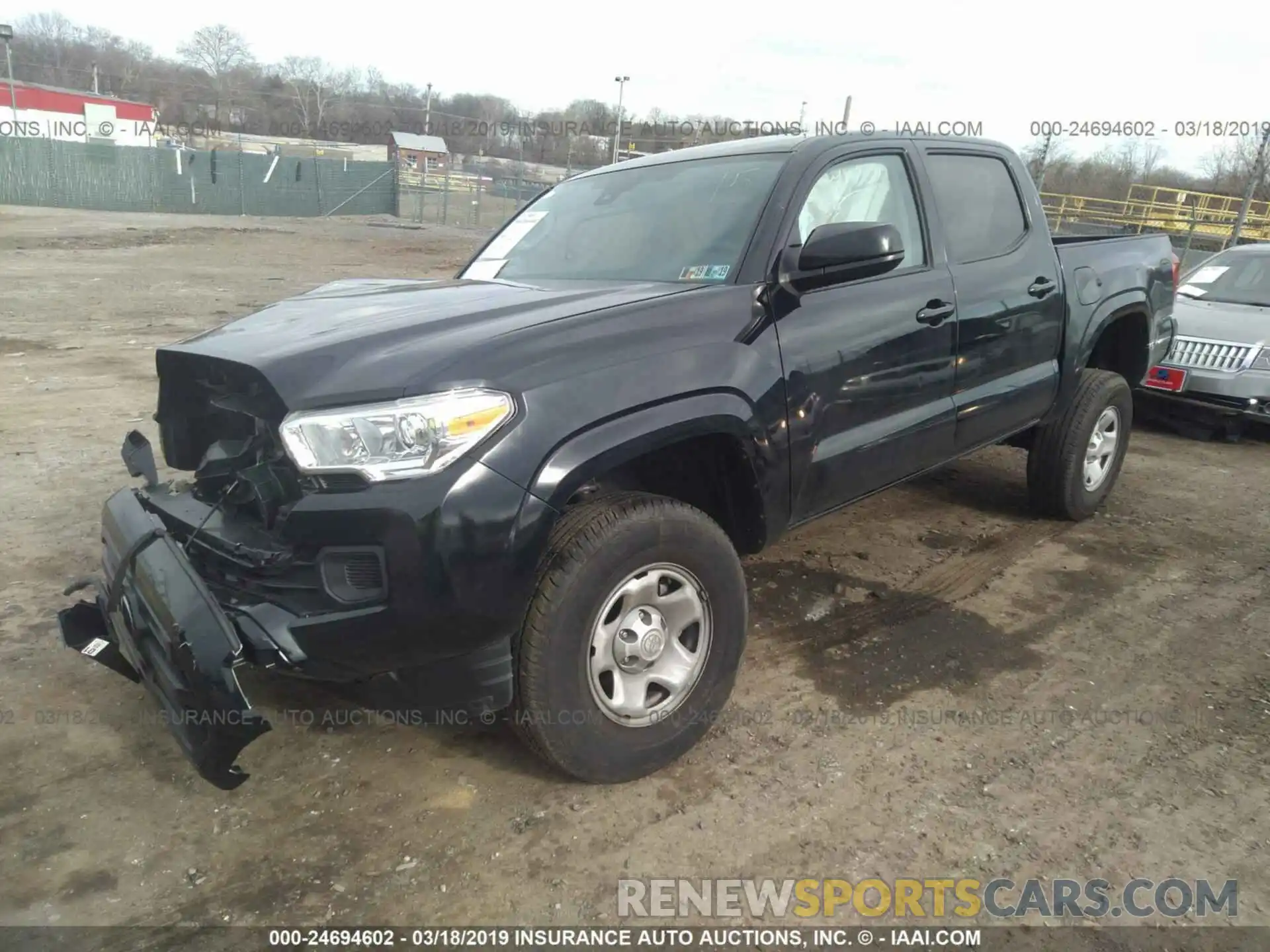 2 Photograph of a damaged car 3TMCZ5AN3KM204964 TOYOTA TACOMA 2019