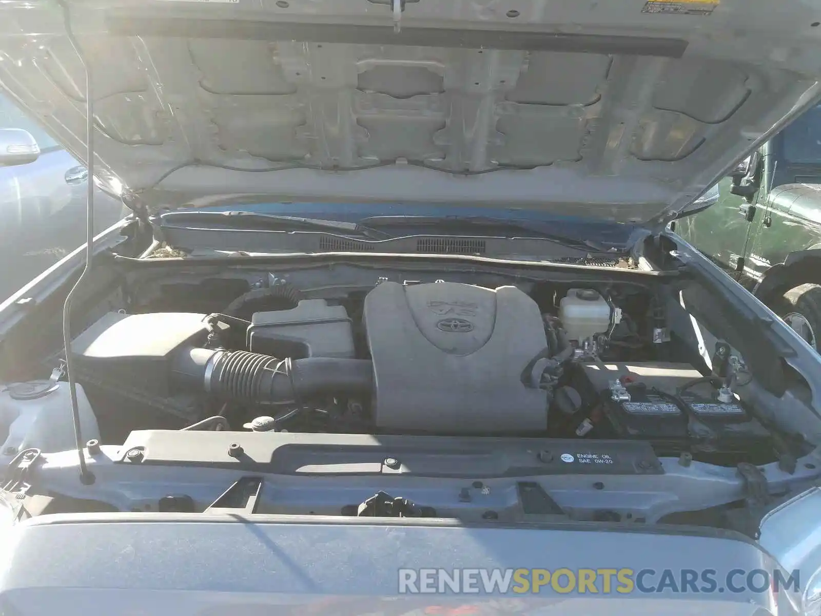 7 Photograph of a damaged car 3TMCZ5AN3KM204978 TOYOTA TACOMA 2019