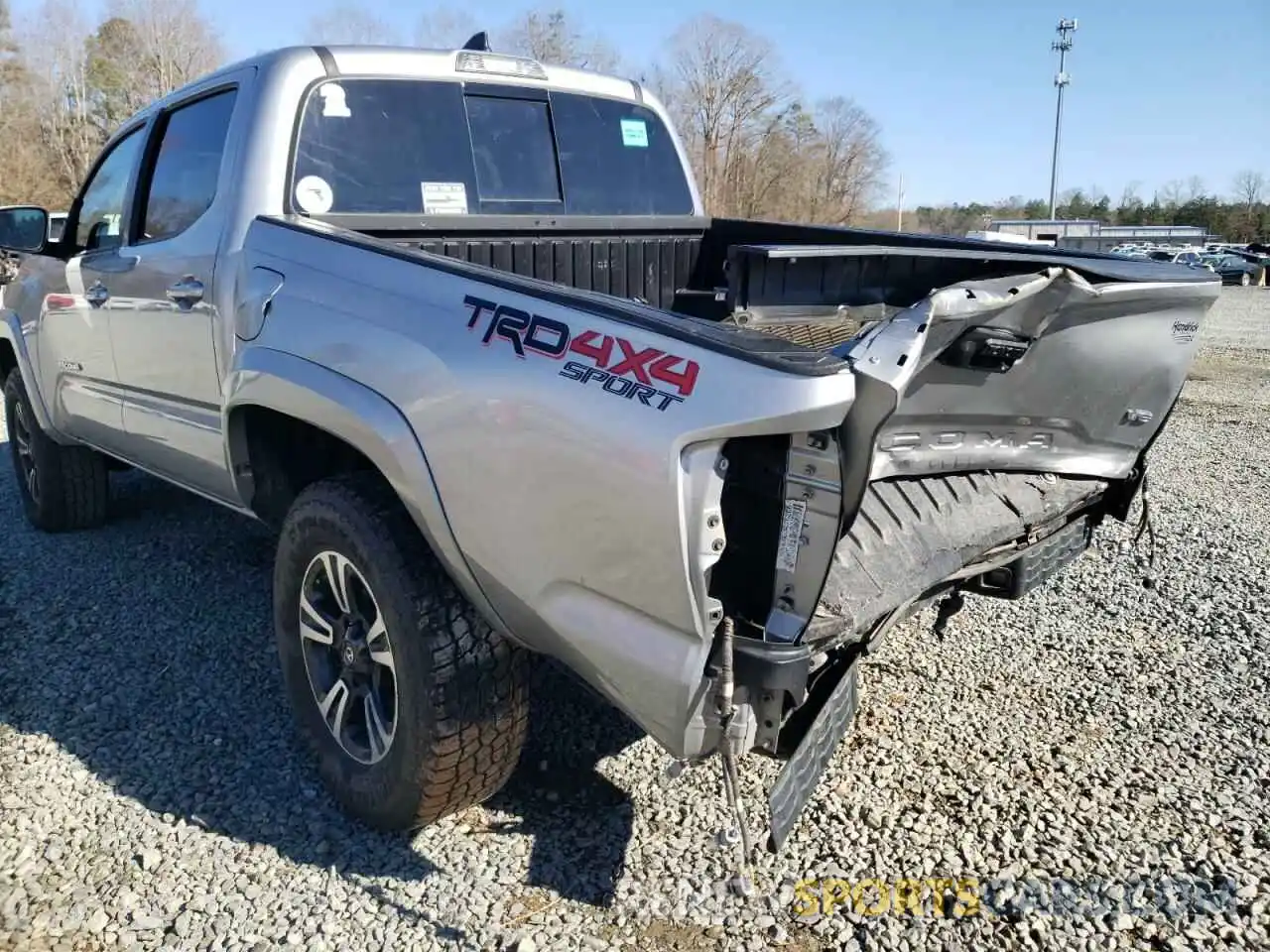 9 Фотография поврежденного автомобиля 3TMCZ5AN3KM206312 TOYOTA TACOMA 2019