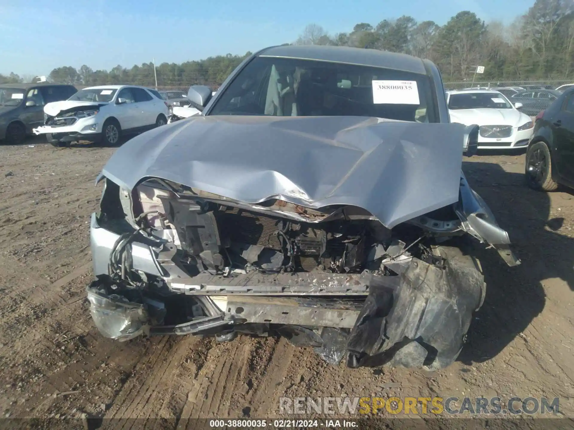 18 Photograph of a damaged car 3TMCZ5AN3KM206634 TOYOTA TACOMA 2019