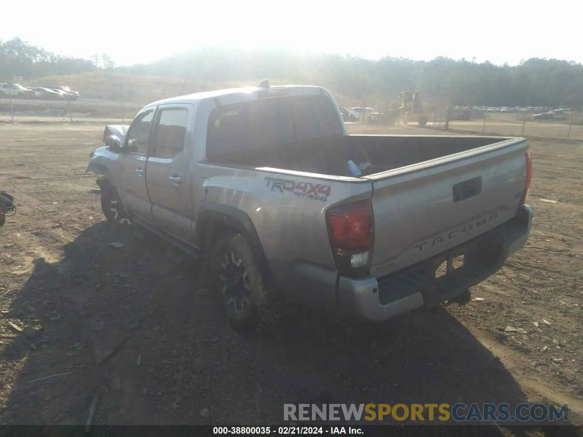 3 Photograph of a damaged car 3TMCZ5AN3KM206634 TOYOTA TACOMA 2019