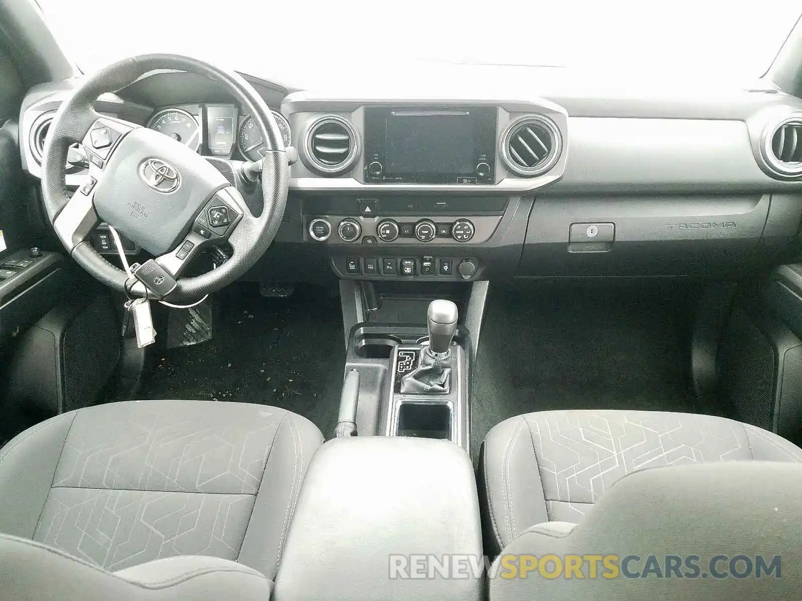 9 Photograph of a damaged car 3TMCZ5AN3KM209257 TOYOTA TACOMA 2019