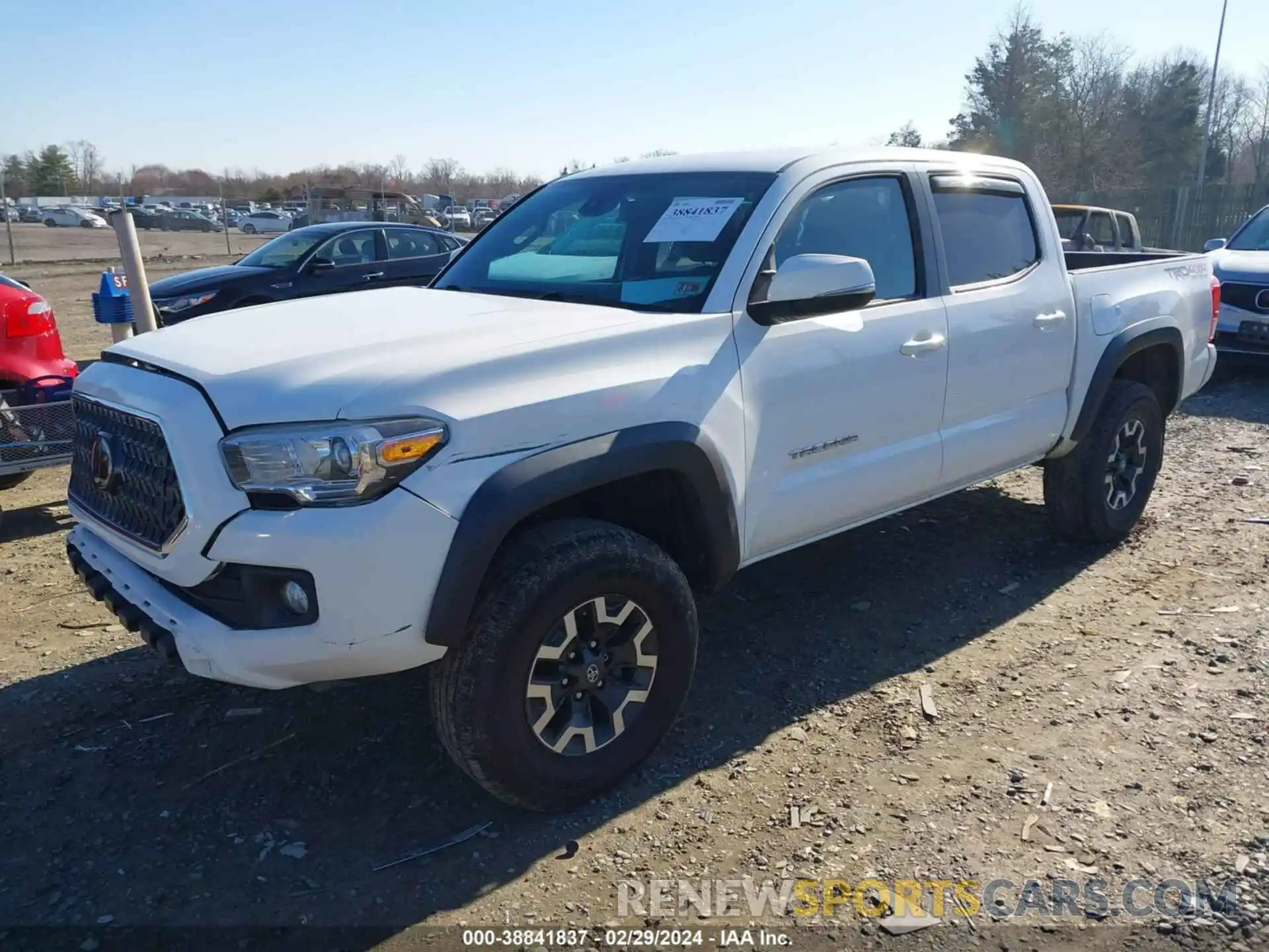 2 Photograph of a damaged car 3TMCZ5AN3KM210067 TOYOTA TACOMA 2019