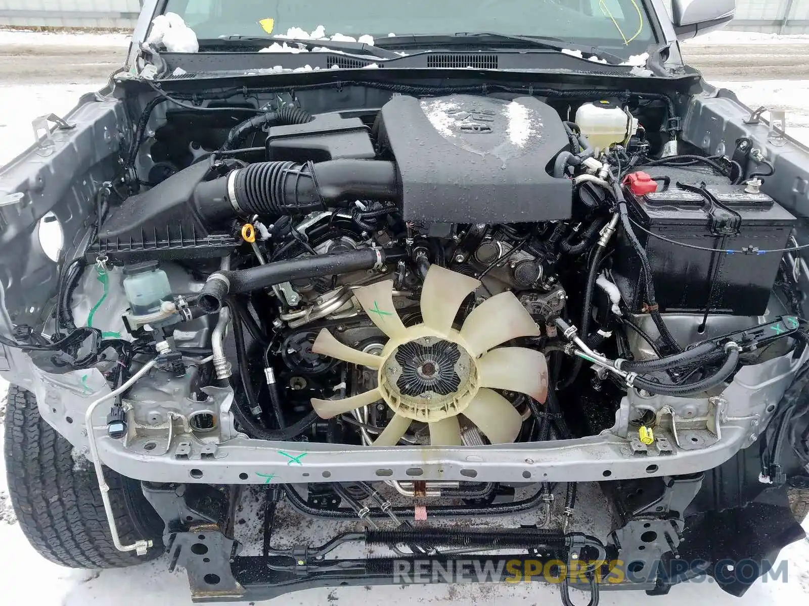 7 Фотография поврежденного автомобиля 3TMCZ5AN3KM211218 TOYOTA TACOMA 2019