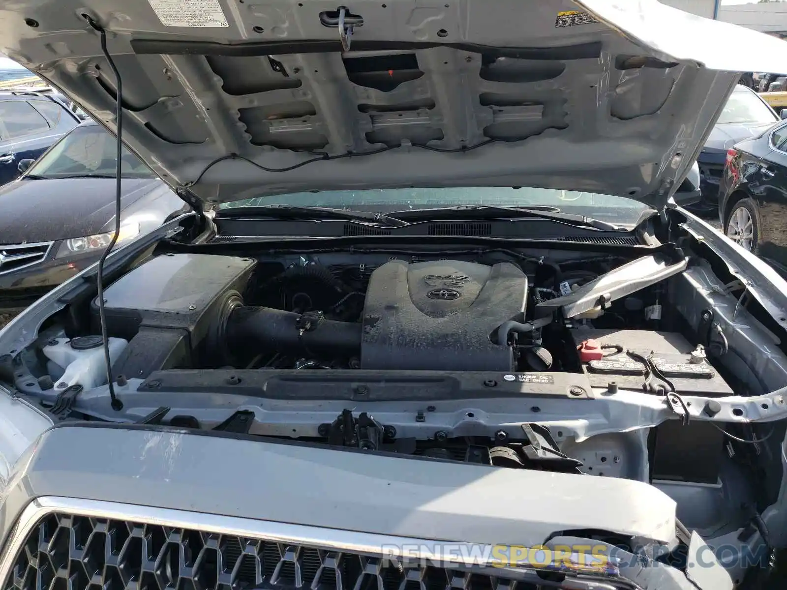 7 Photograph of a damaged car 3TMCZ5AN3KM212272 TOYOTA TACOMA 2019