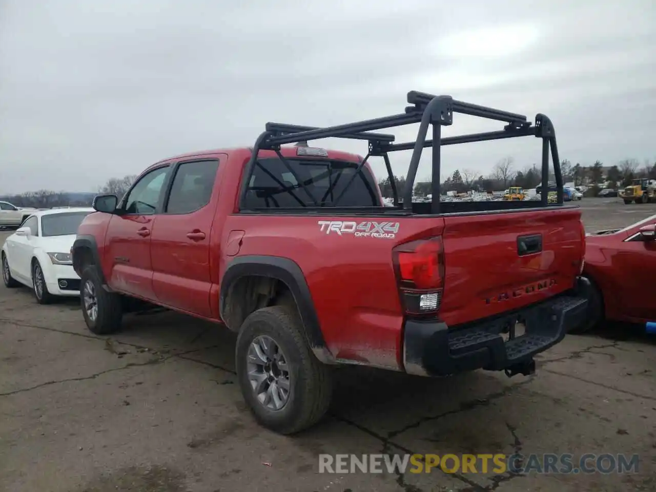 3 Photograph of a damaged car 3TMCZ5AN3KM214216 TOYOTA TACOMA 2019