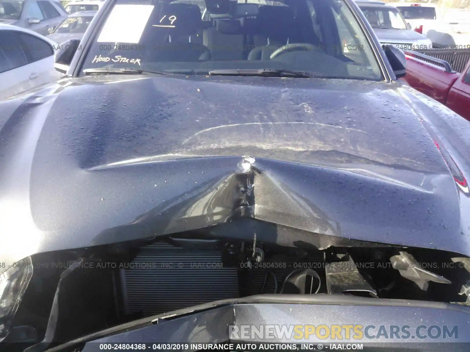 10 Photograph of a damaged car 3TMCZ5AN3KM215138 TOYOTA TACOMA 2019