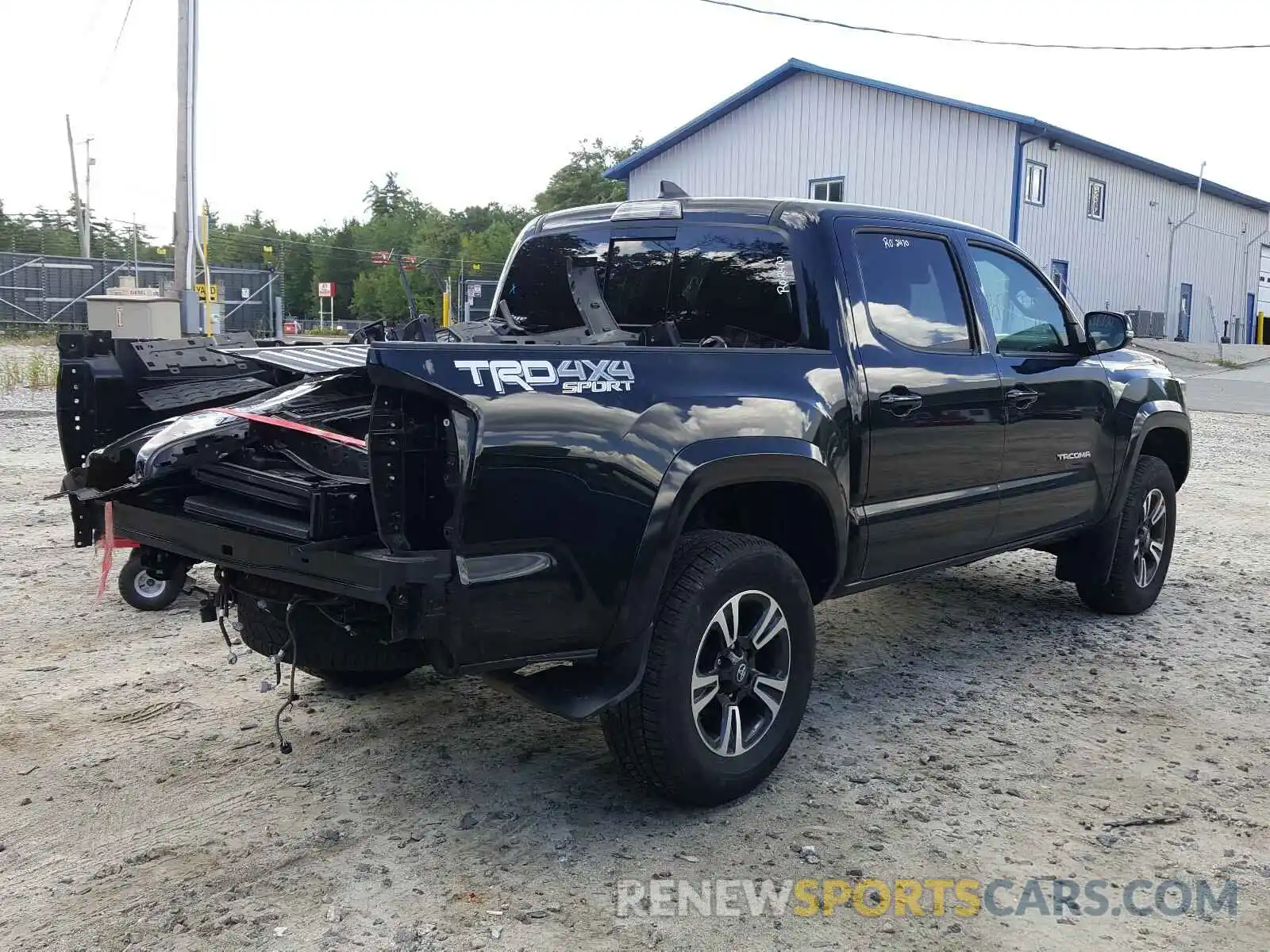 4 Photograph of a damaged car 3TMCZ5AN3KM216399 TOYOTA TACOMA 2019