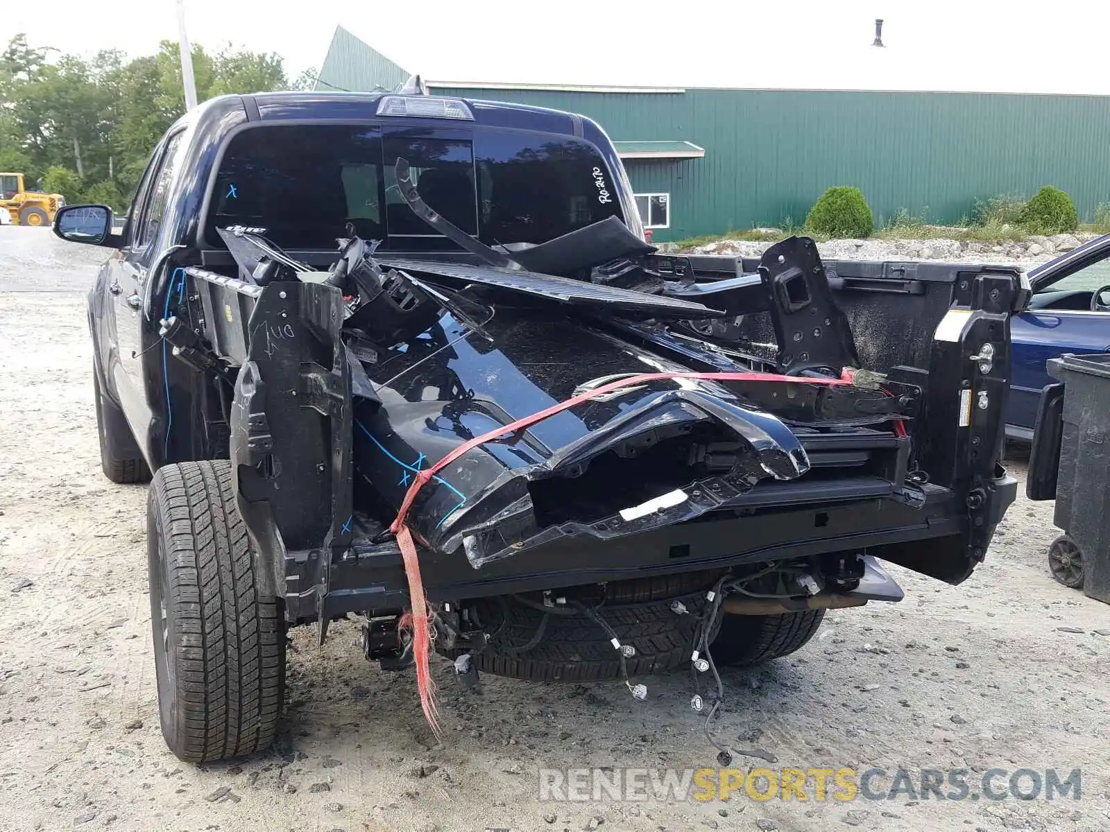 9 Photograph of a damaged car 3TMCZ5AN3KM216399 TOYOTA TACOMA 2019