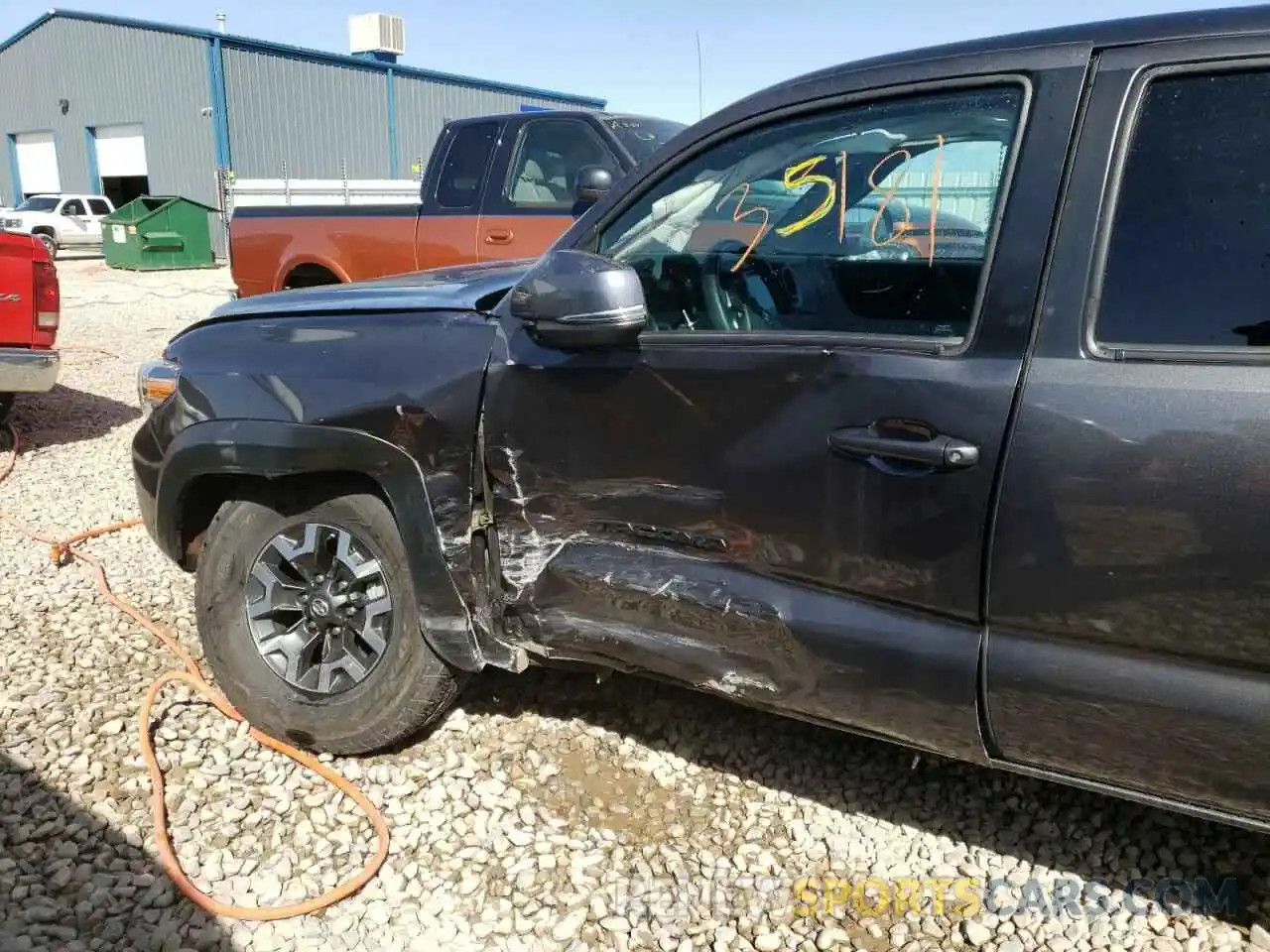 9 Photograph of a damaged car 3TMCZ5AN3KM217875 TOYOTA TACOMA 2019