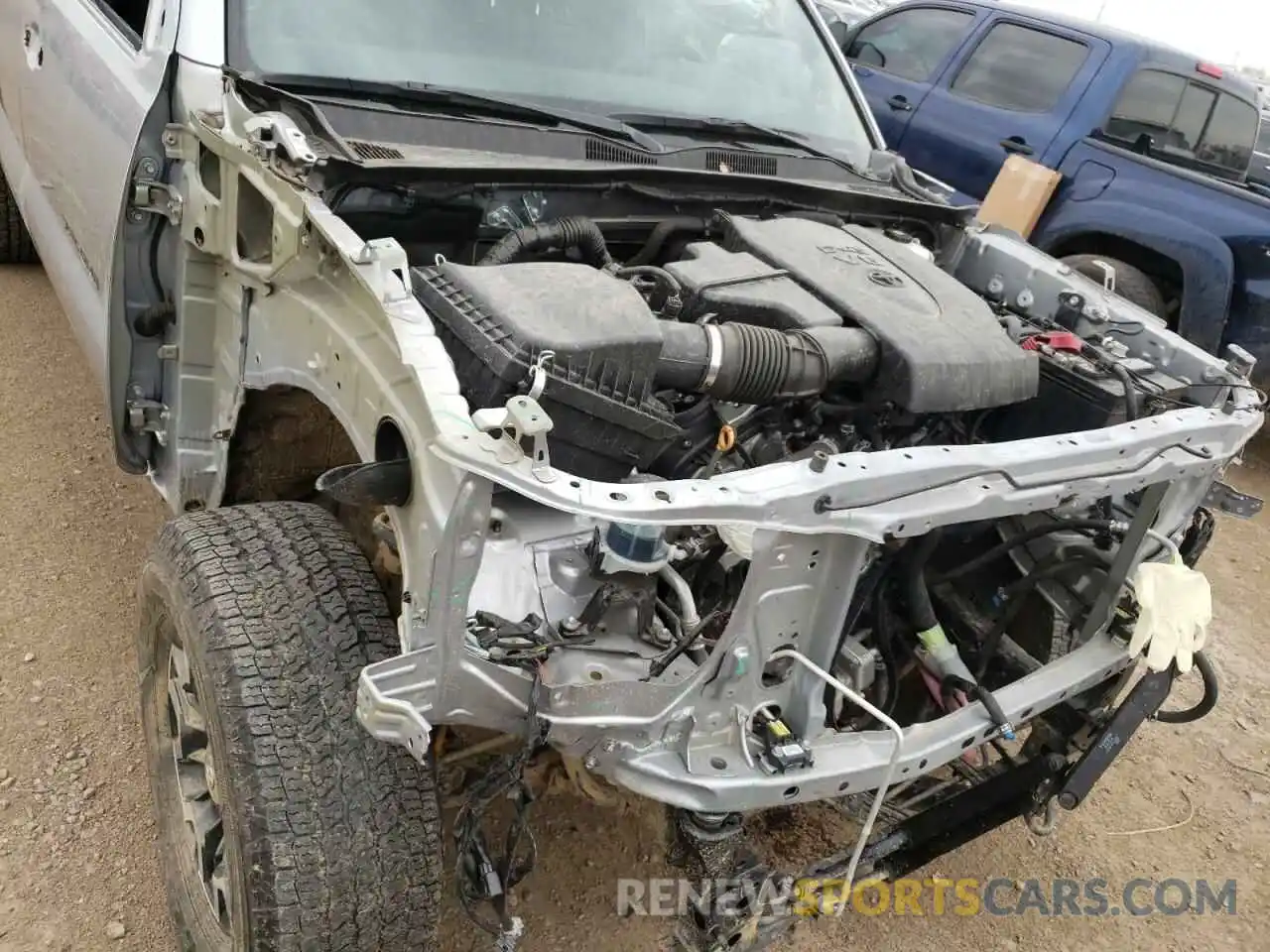 9 Photograph of a damaged car 3TMCZ5AN3KM219531 TOYOTA TACOMA 2019