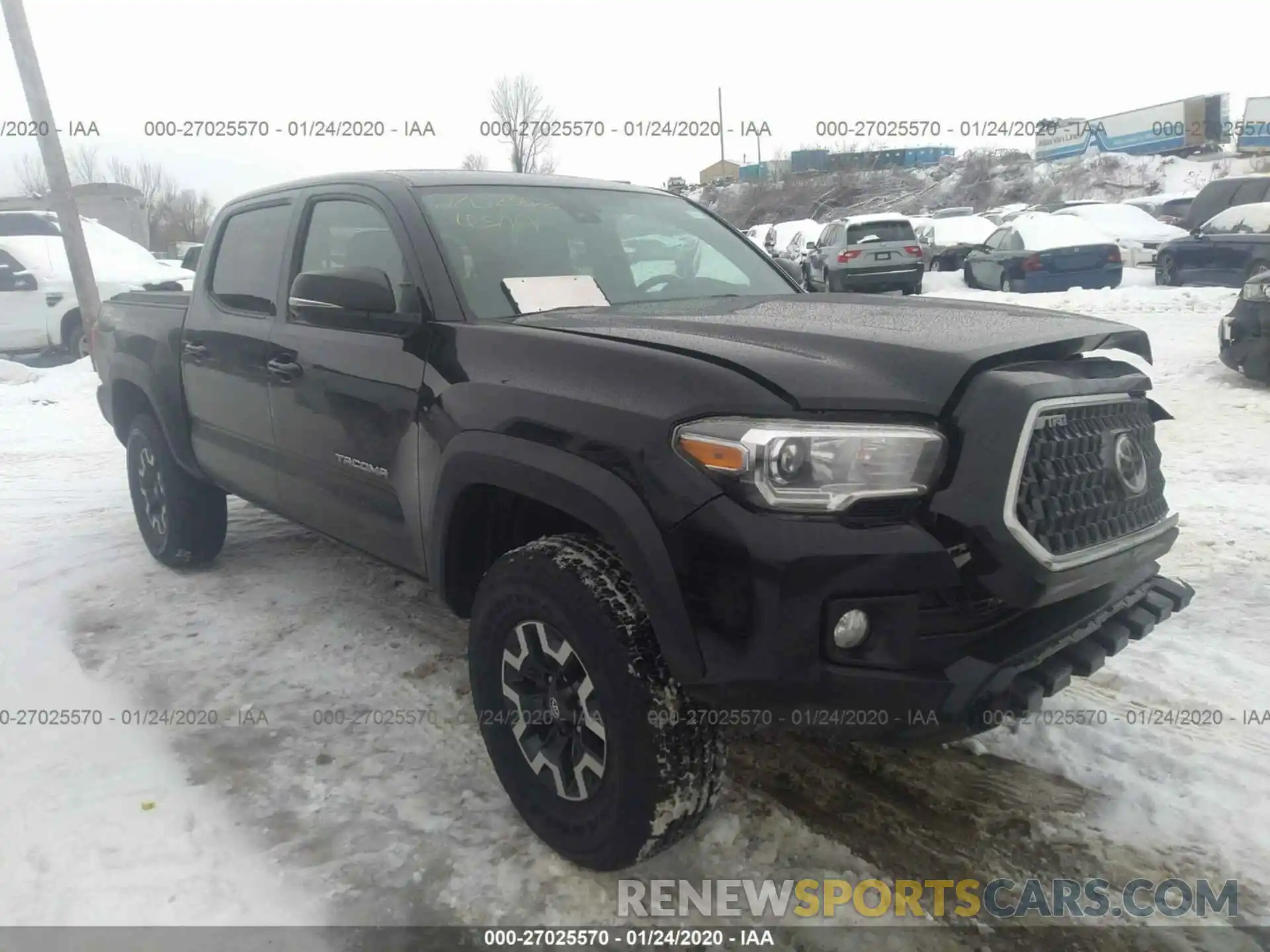 1 Фотография поврежденного автомобиля 3TMCZ5AN3KM220923 TOYOTA TACOMA 2019