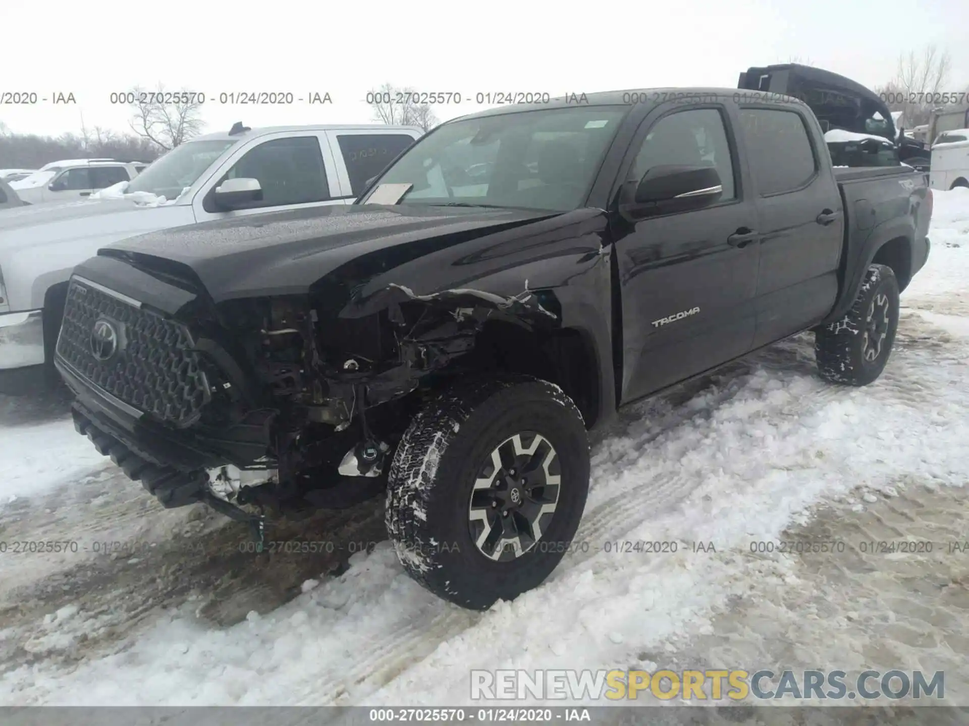 2 Фотография поврежденного автомобиля 3TMCZ5AN3KM220923 TOYOTA TACOMA 2019