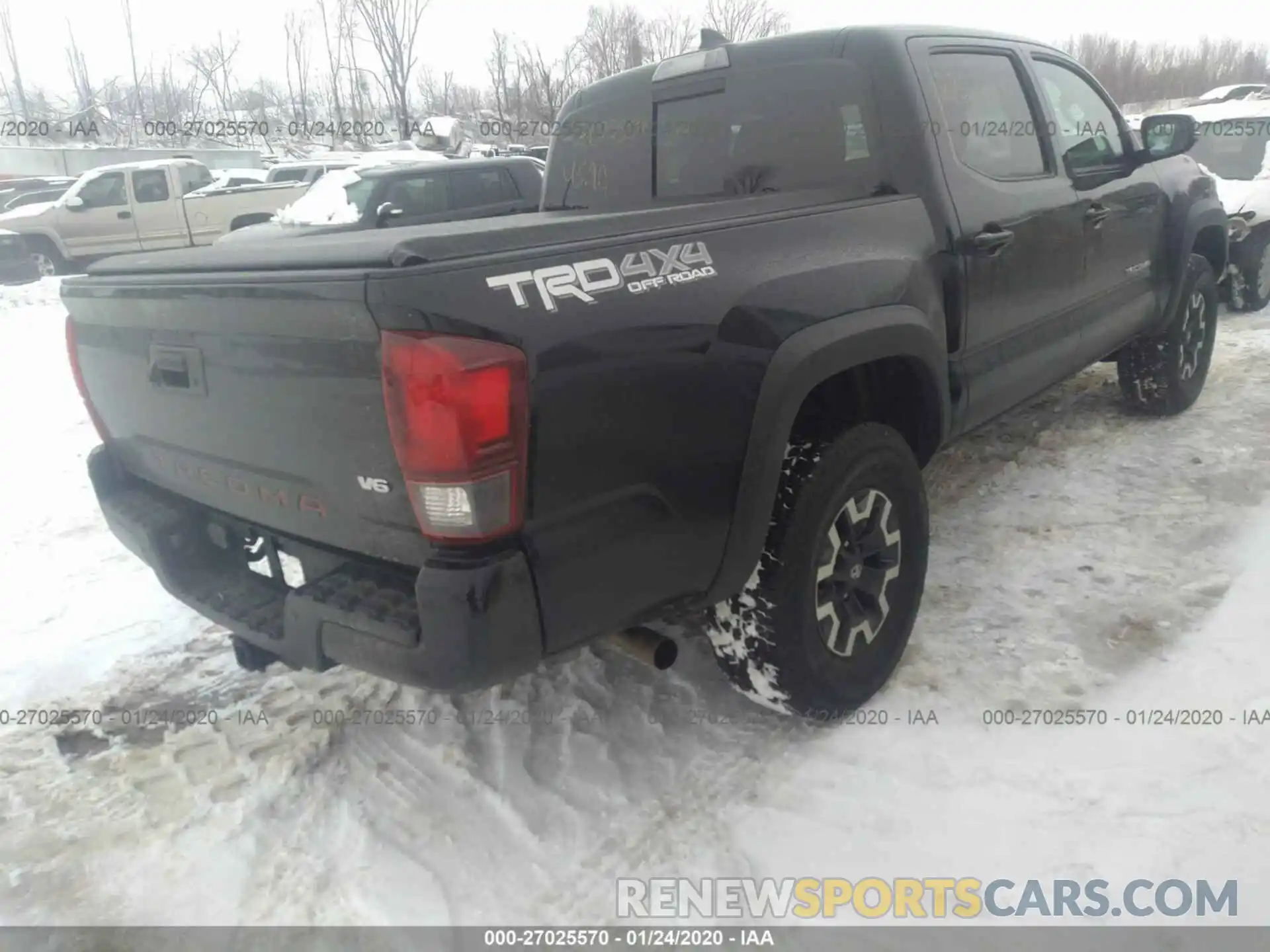 4 Фотография поврежденного автомобиля 3TMCZ5AN3KM220923 TOYOTA TACOMA 2019