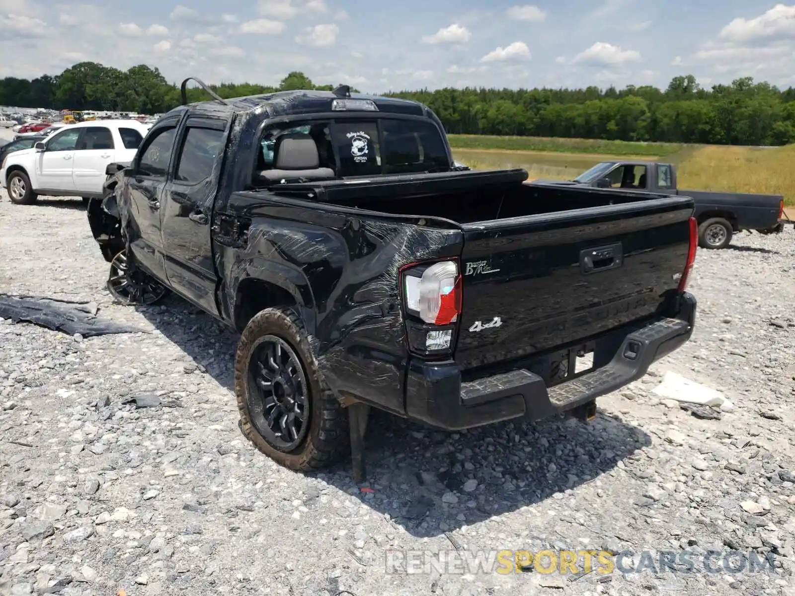 3 Photograph of a damaged car 3TMCZ5AN3KM221862 TOYOTA TACOMA 2019