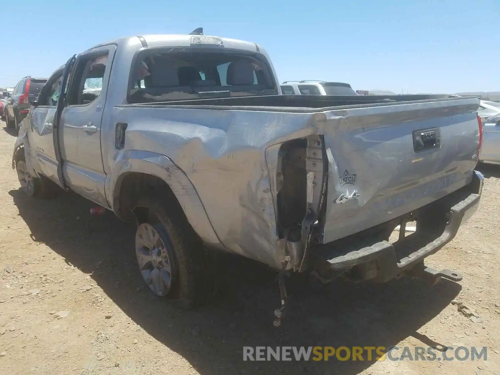 3 Photograph of a damaged car 3TMCZ5AN3KM224678 TOYOTA TACOMA 2019