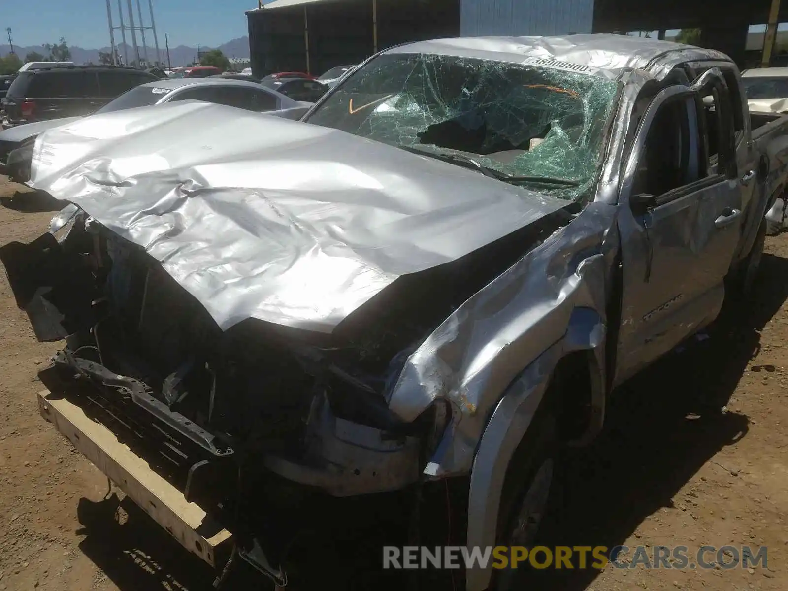 9 Photograph of a damaged car 3TMCZ5AN3KM224678 TOYOTA TACOMA 2019