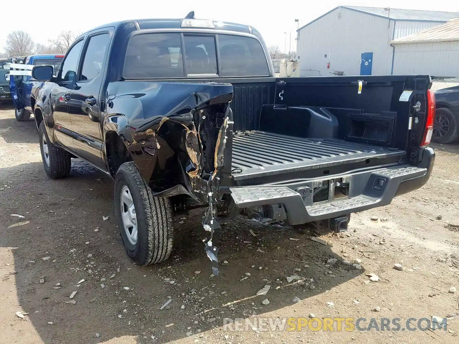 3 Photograph of a damaged car 3TMCZ5AN3KM225958 TOYOTA TACOMA 2019