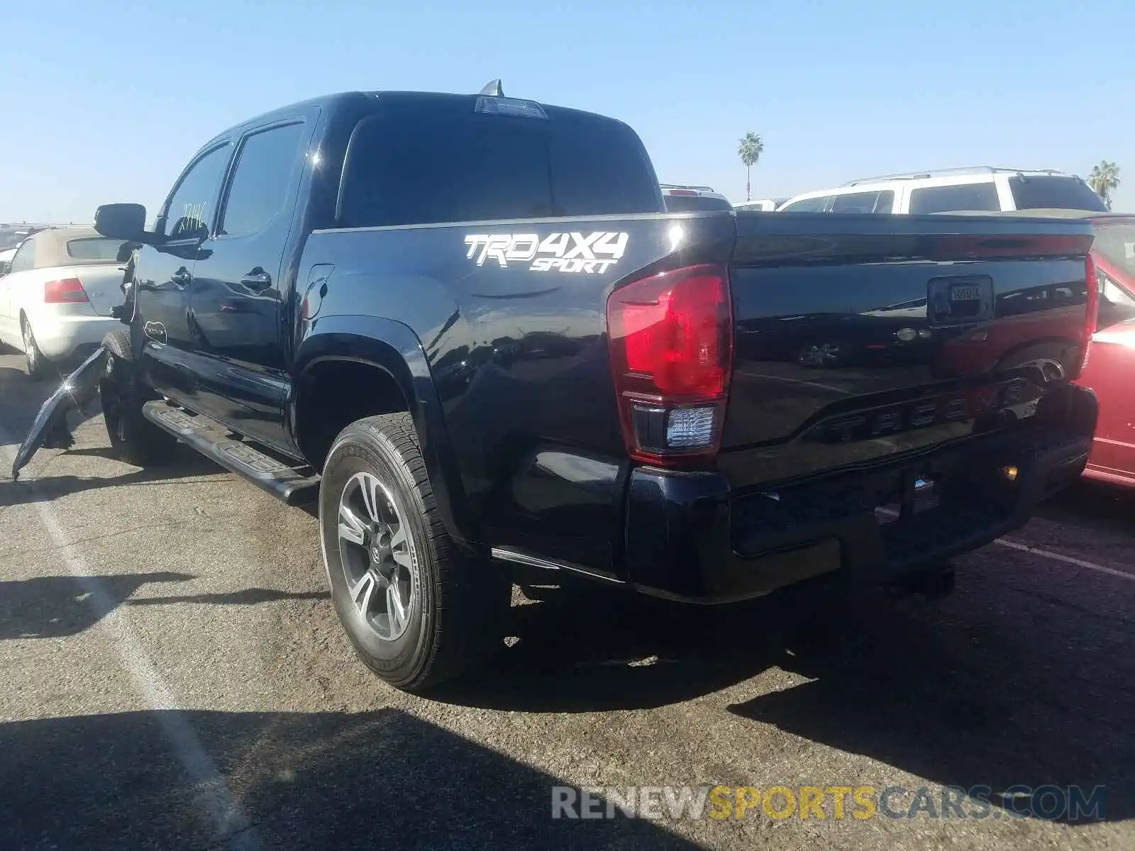 3 Photograph of a damaged car 3TMCZ5AN3KM226589 TOYOTA TACOMA 2019