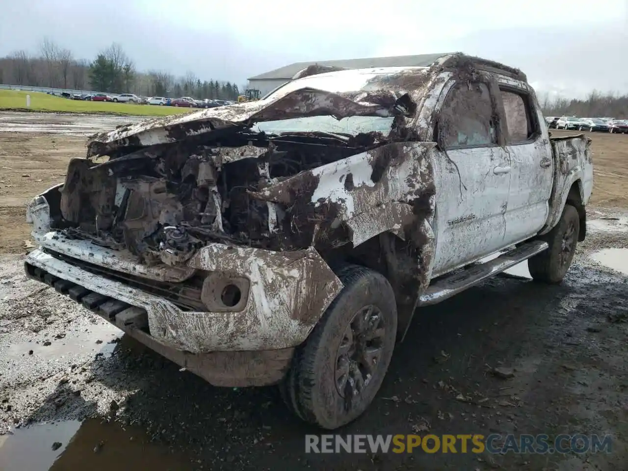 2 Photograph of a damaged car 3TMCZ5AN3KM226642 TOYOTA TACOMA 2019