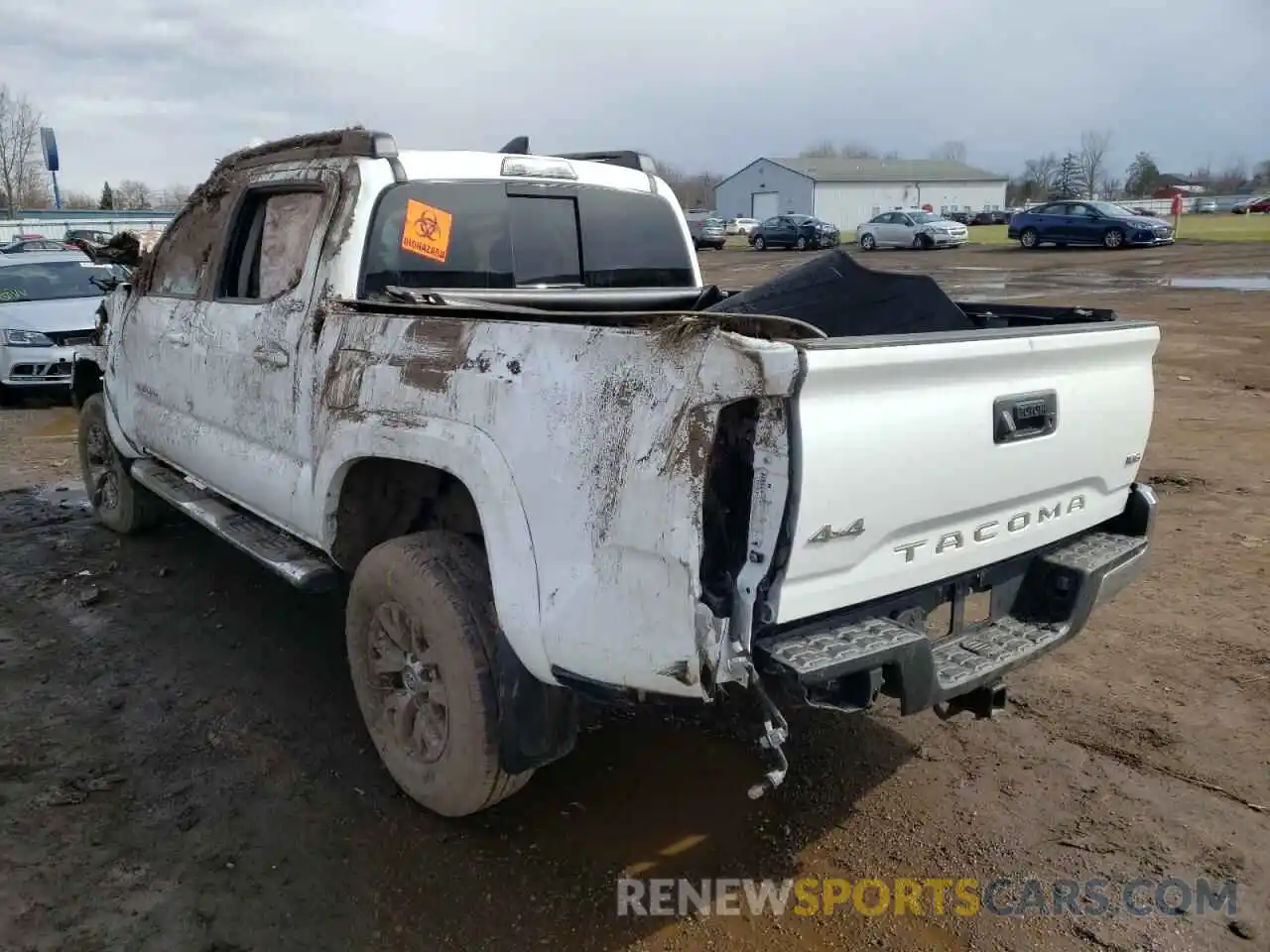 3 Photograph of a damaged car 3TMCZ5AN3KM226642 TOYOTA TACOMA 2019