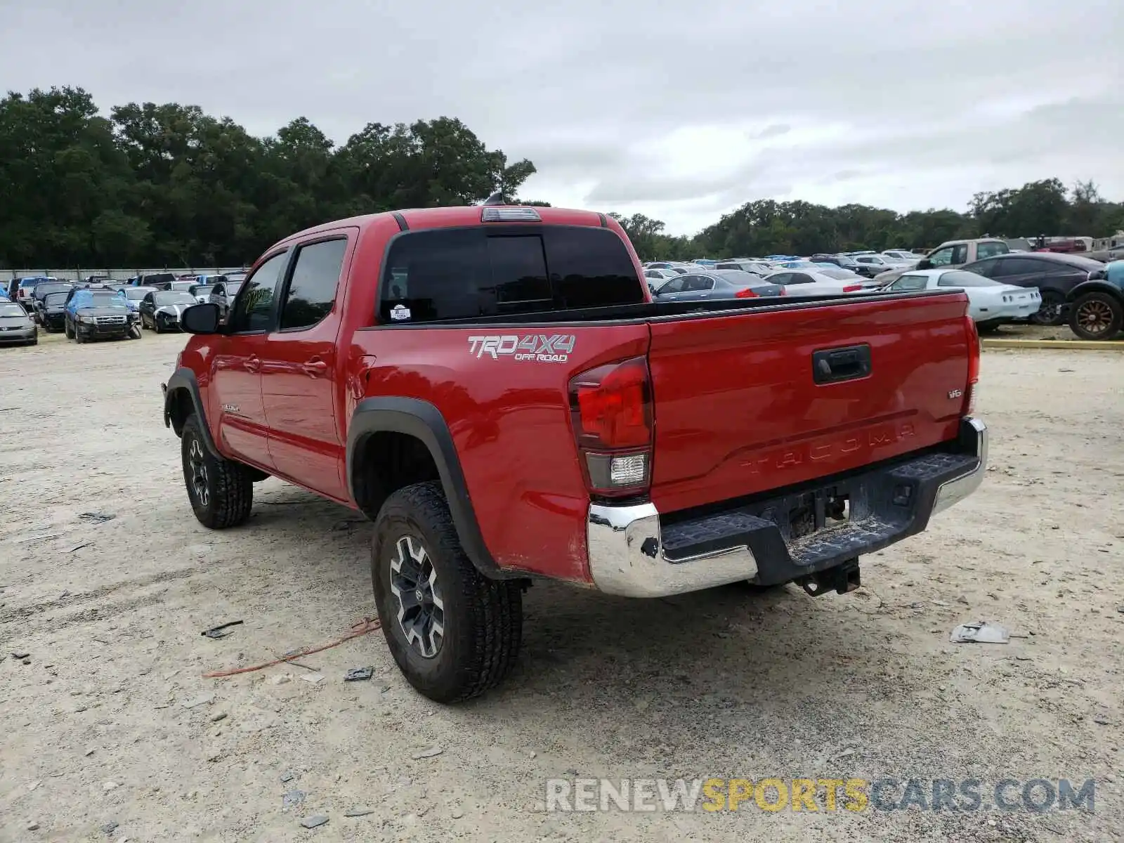 3 Photograph of a damaged car 3TMCZ5AN3KM230626 TOYOTA TACOMA 2019