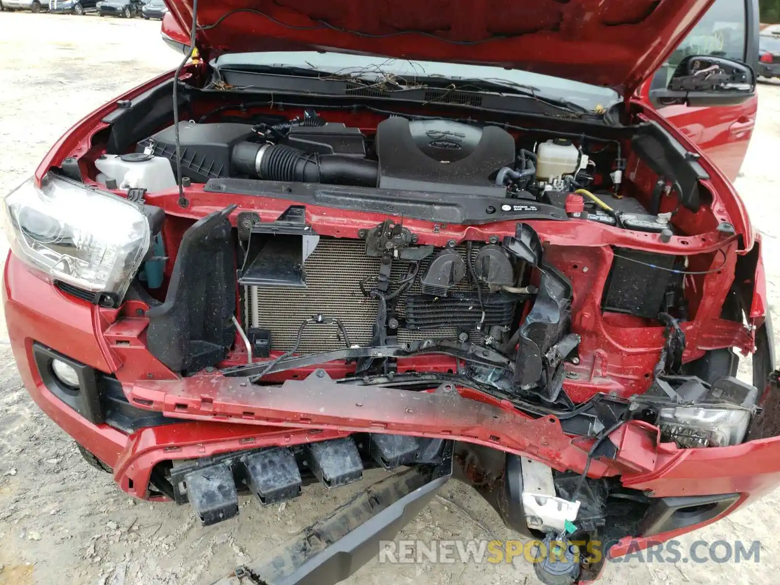 7 Photograph of a damaged car 3TMCZ5AN3KM230626 TOYOTA TACOMA 2019