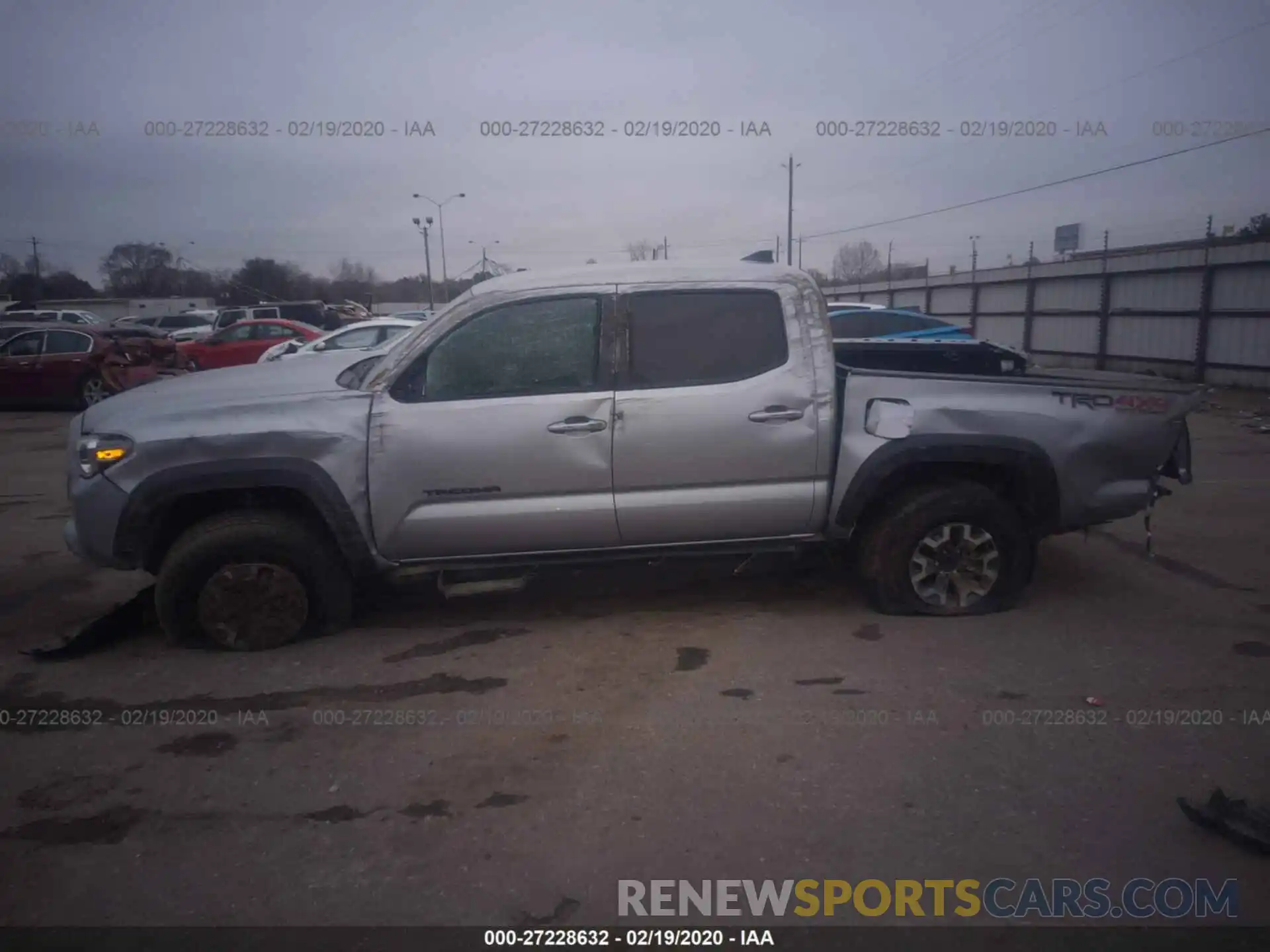 6 Фотография поврежденного автомобиля 3TMCZ5AN3KM233266 TOYOTA TACOMA 2019