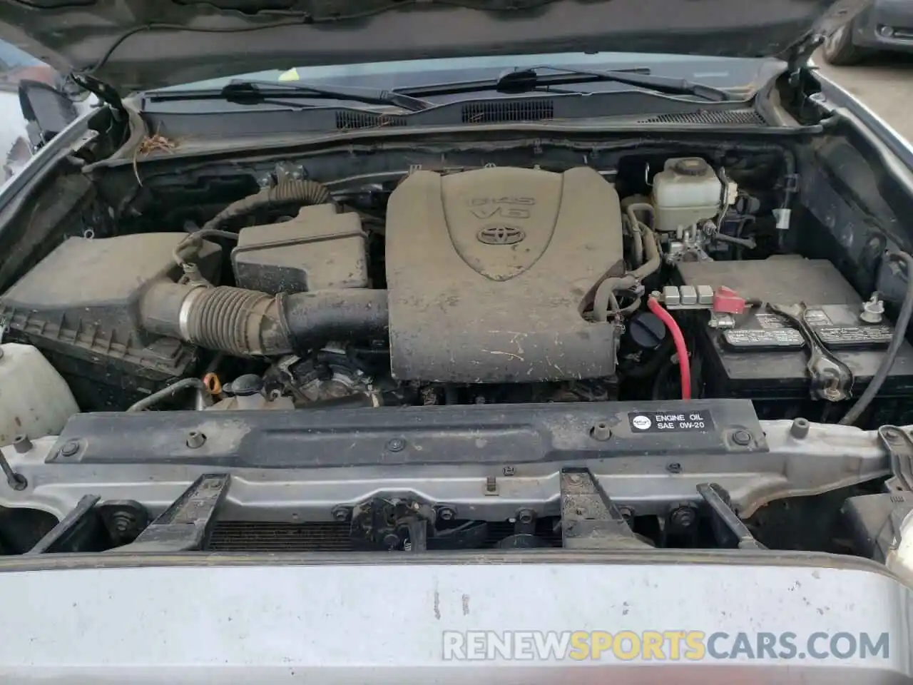 11 Photograph of a damaged car 3TMCZ5AN3KM233445 TOYOTA TACOMA 2019