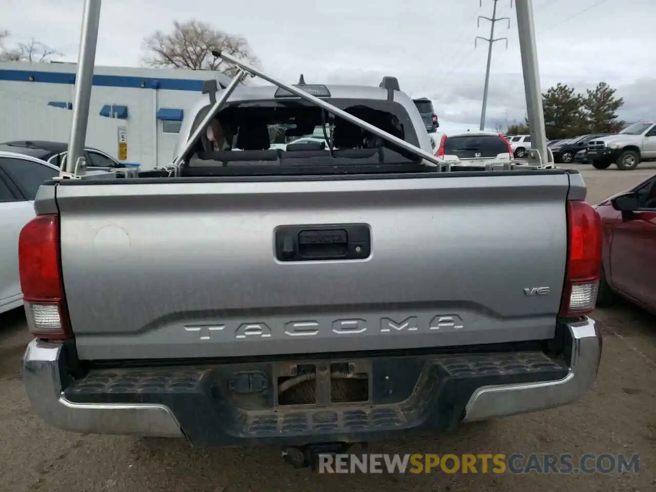 6 Photograph of a damaged car 3TMCZ5AN3KM233445 TOYOTA TACOMA 2019