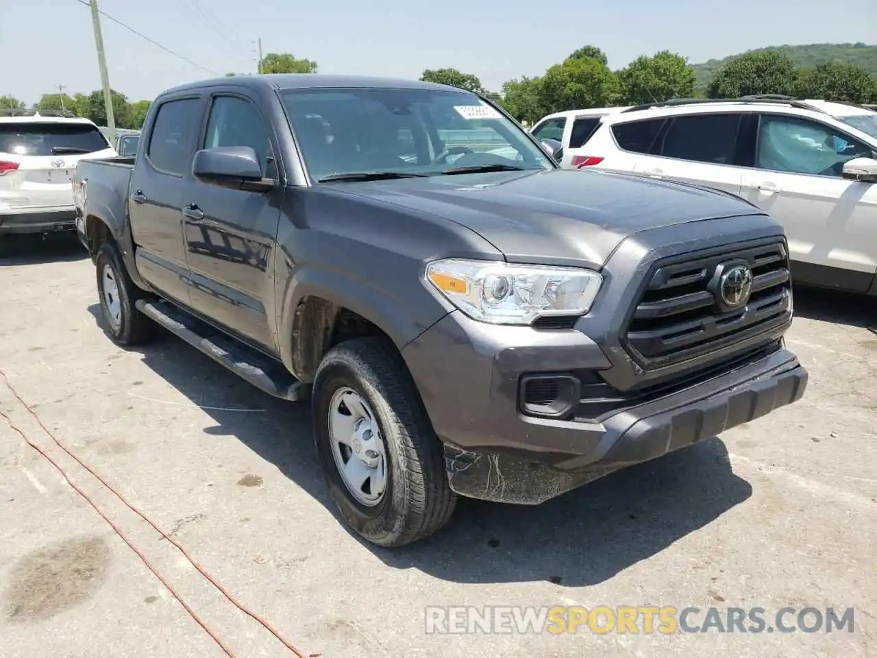 1 Photograph of a damaged car 3TMCZ5AN3KM234255 TOYOTA TACOMA 2019