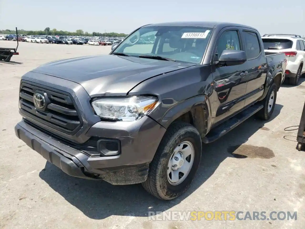 2 Photograph of a damaged car 3TMCZ5AN3KM234255 TOYOTA TACOMA 2019