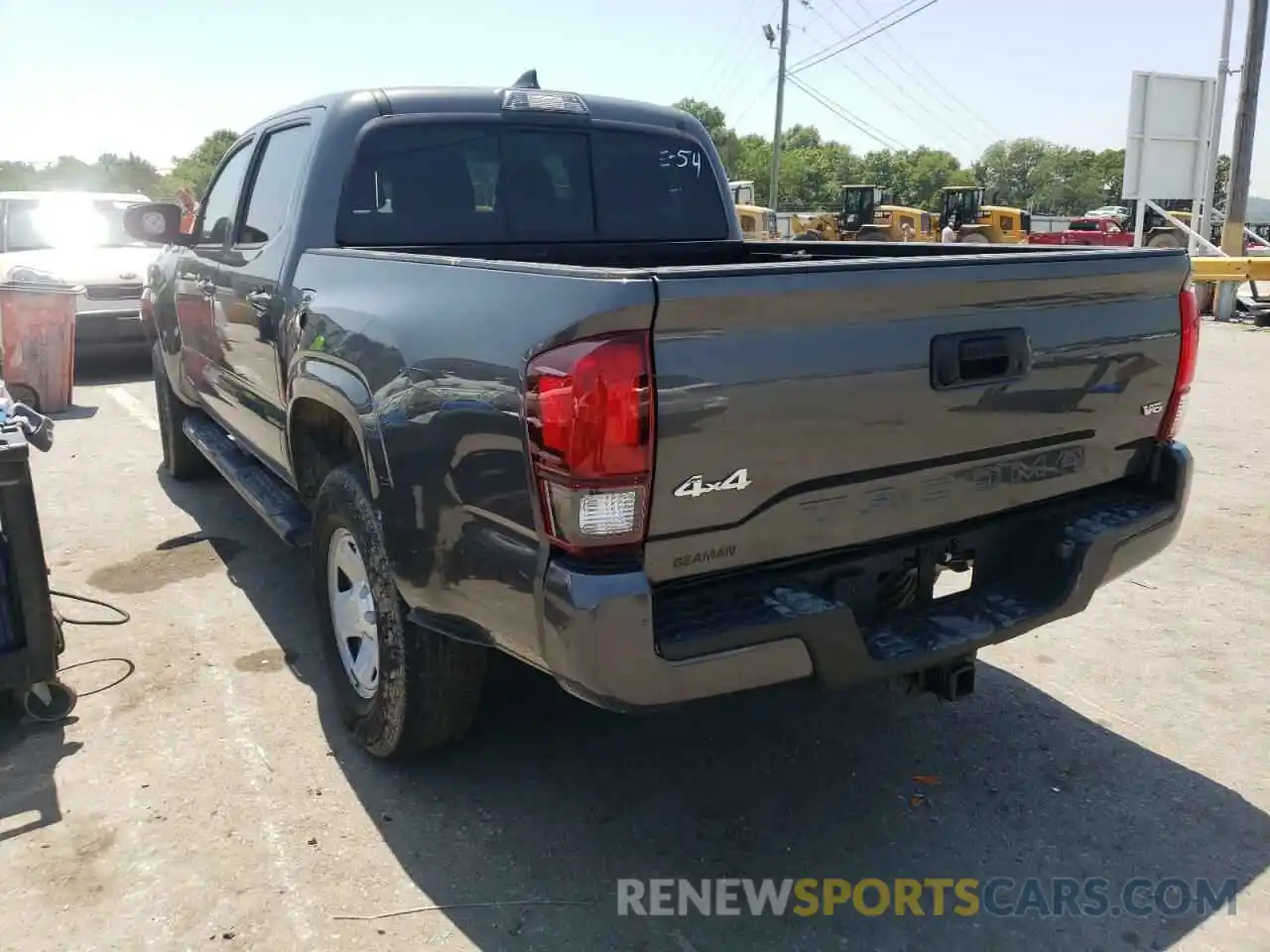 3 Photograph of a damaged car 3TMCZ5AN3KM234255 TOYOTA TACOMA 2019