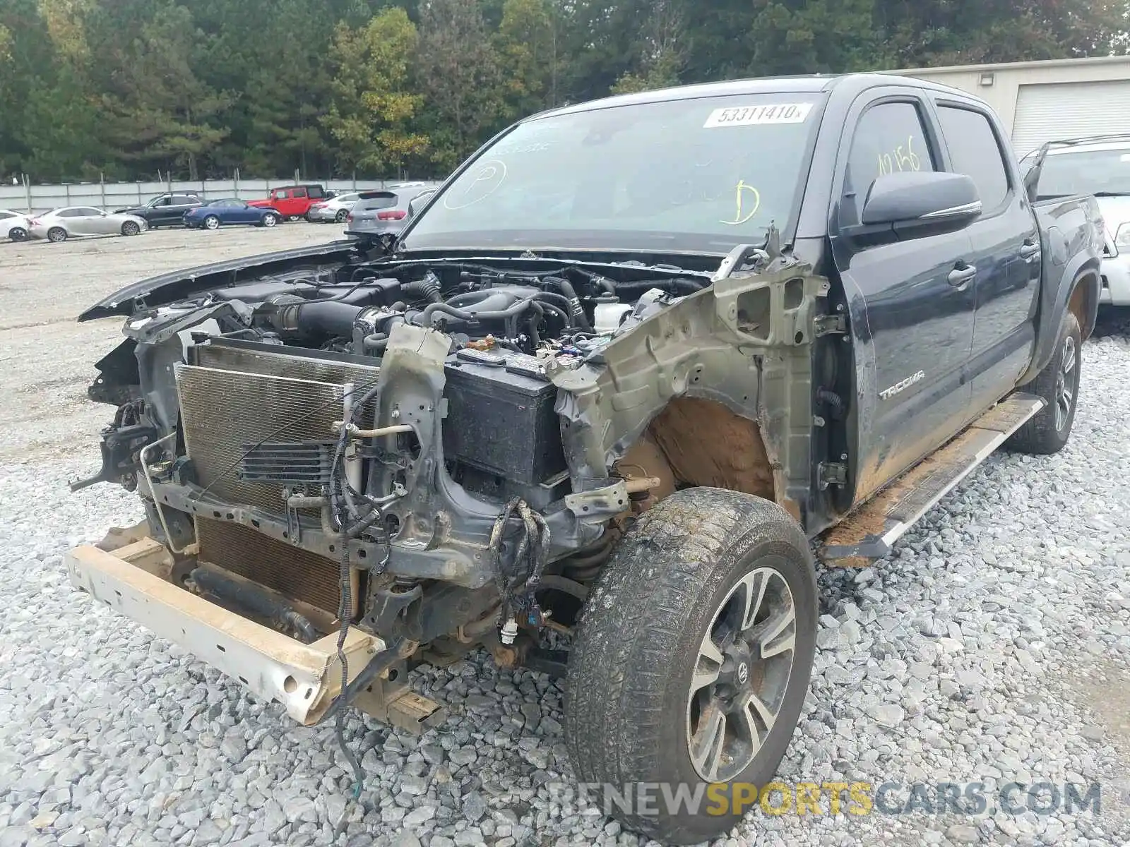 9 Photograph of a damaged car 3TMCZ5AN3KM234594 TOYOTA TACOMA 2019