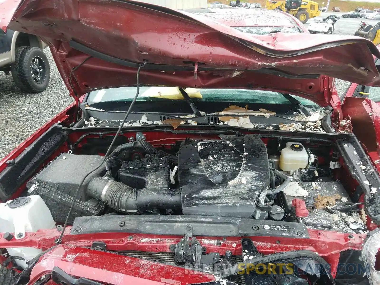7 Photograph of a damaged car 3TMCZ5AN3KM234725 TOYOTA TACOMA 2019