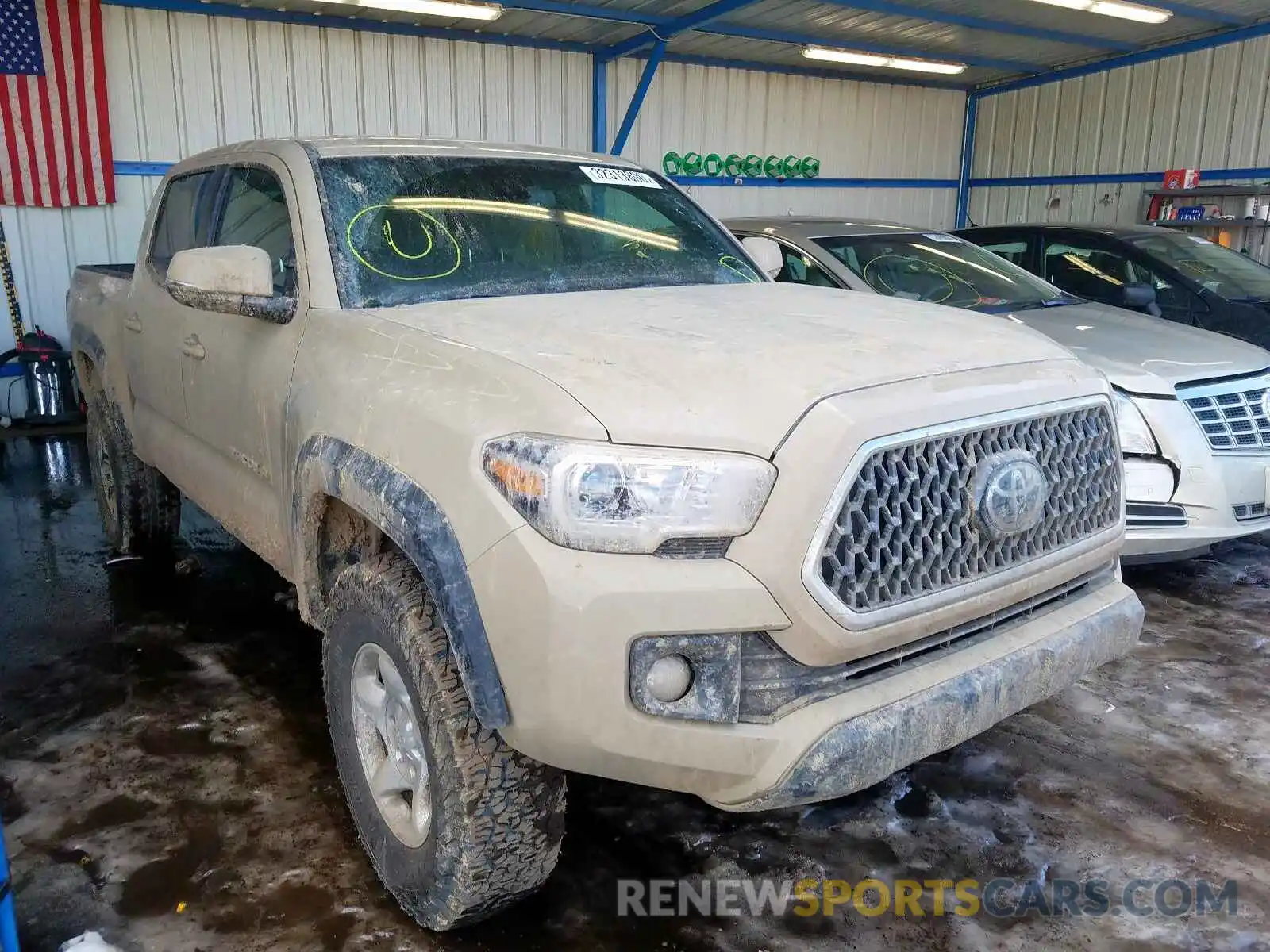 1 Фотография поврежденного автомобиля 3TMCZ5AN3KM237172 TOYOTA TACOMA 2019