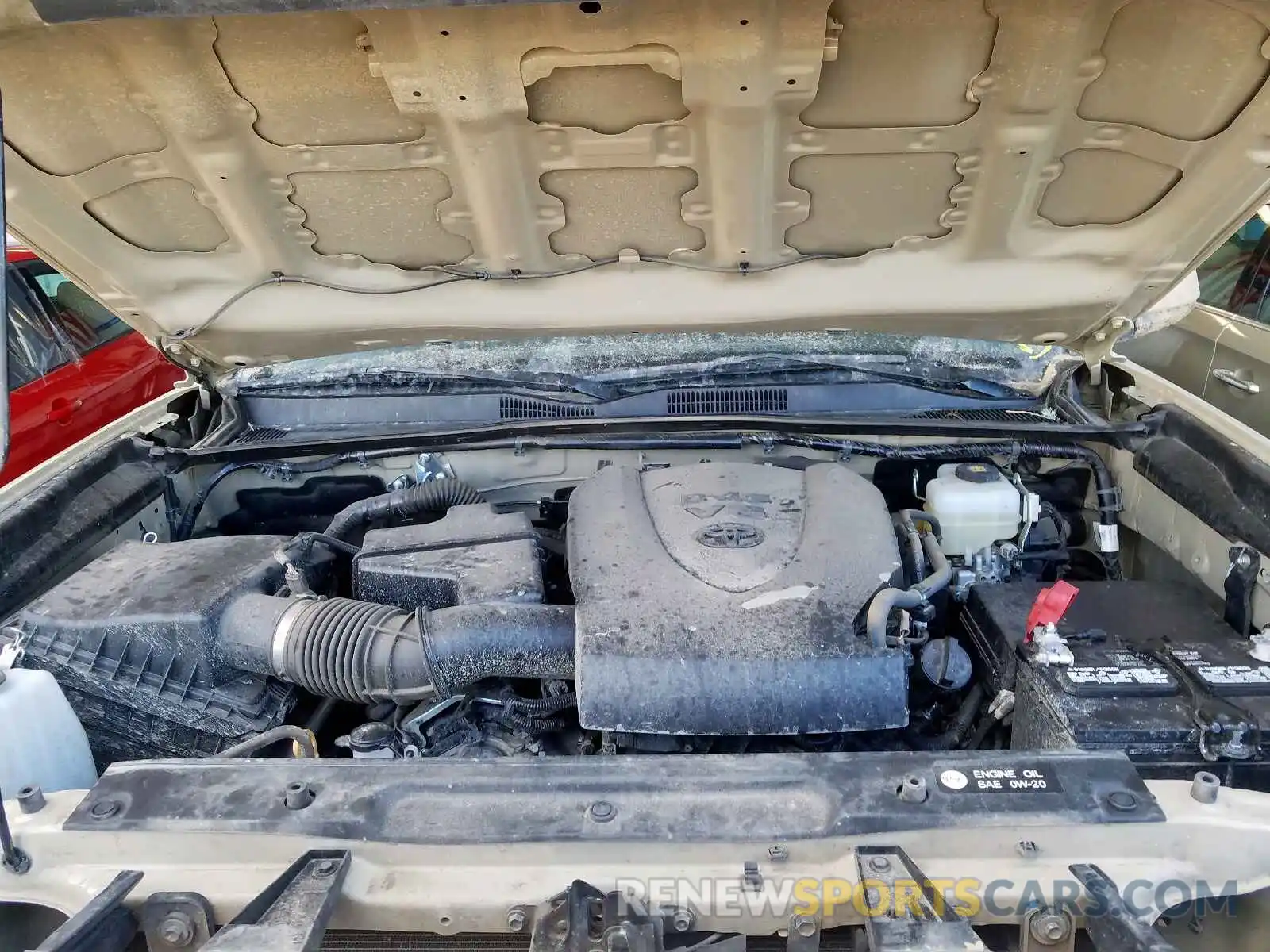 7 Фотография поврежденного автомобиля 3TMCZ5AN3KM237172 TOYOTA TACOMA 2019