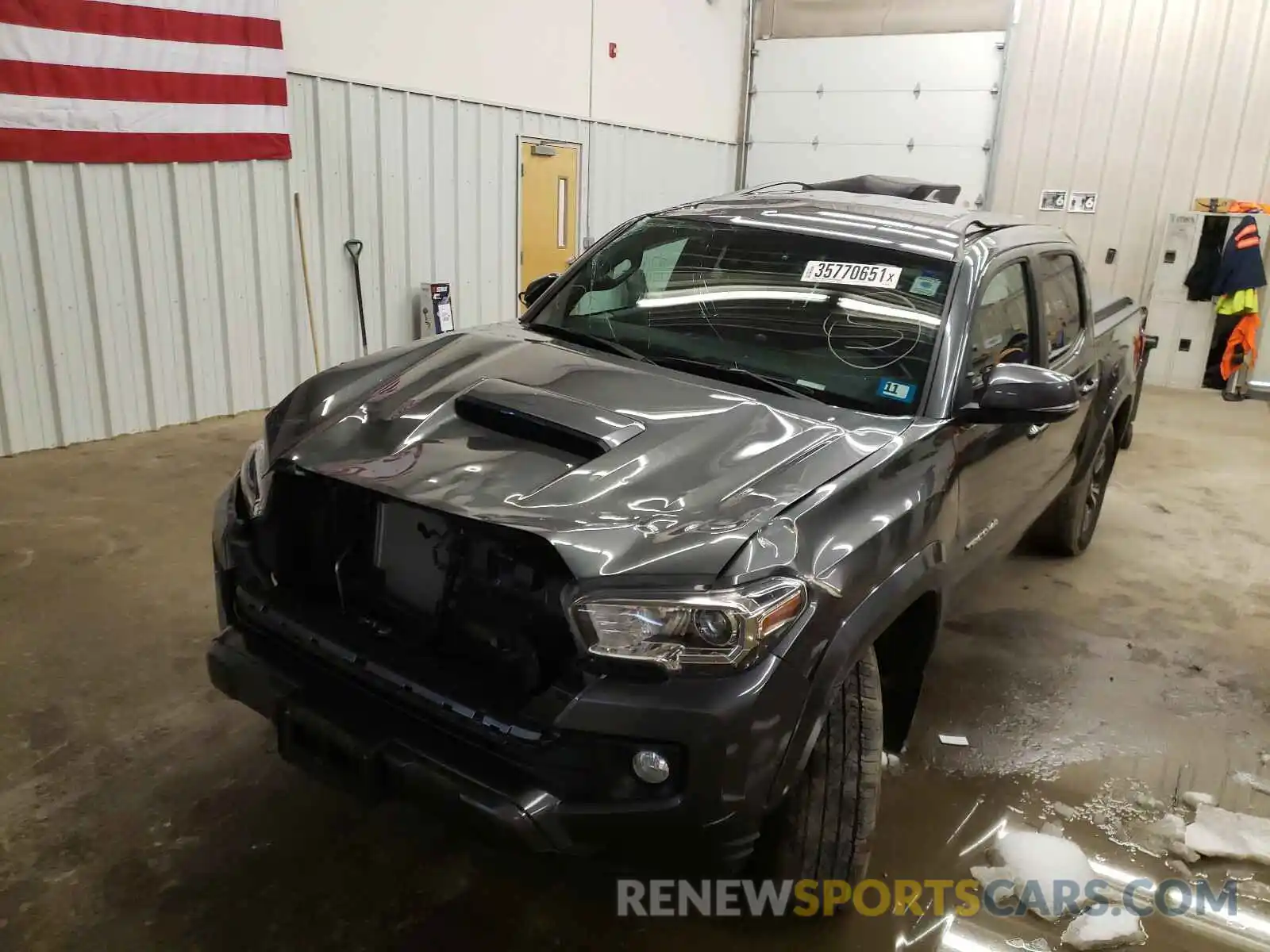 9 Фотография поврежденного автомобиля 3TMCZ5AN3KM237656 TOYOTA TACOMA 2019