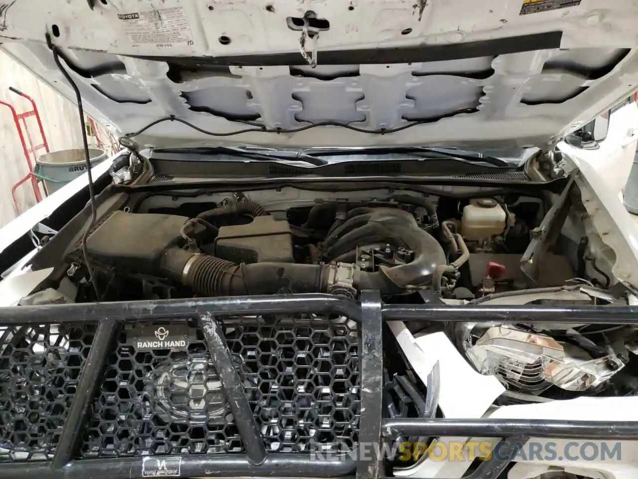 7 Photograph of a damaged car 3TMCZ5AN3KM242534 TOYOTA TACOMA 2019