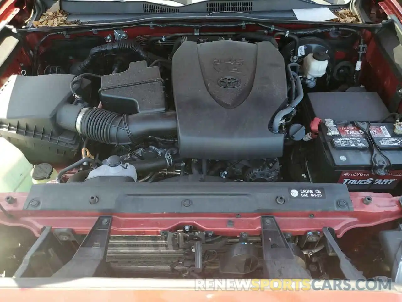 7 Photograph of a damaged car 3TMCZ5AN3KM243182 TOYOTA TACOMA 2019