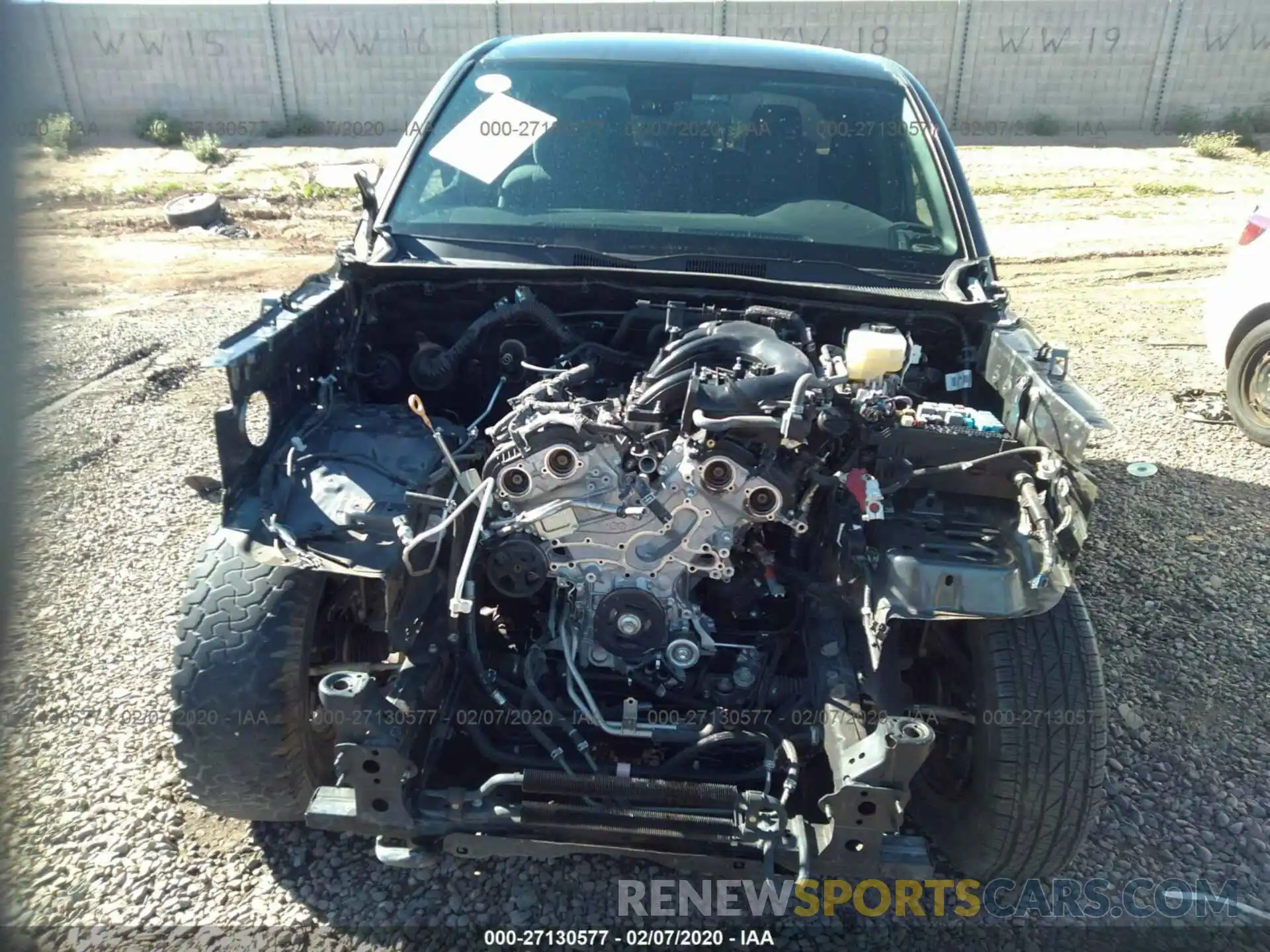 10 Photograph of a damaged car 3TMCZ5AN3KM244705 TOYOTA TACOMA 2019