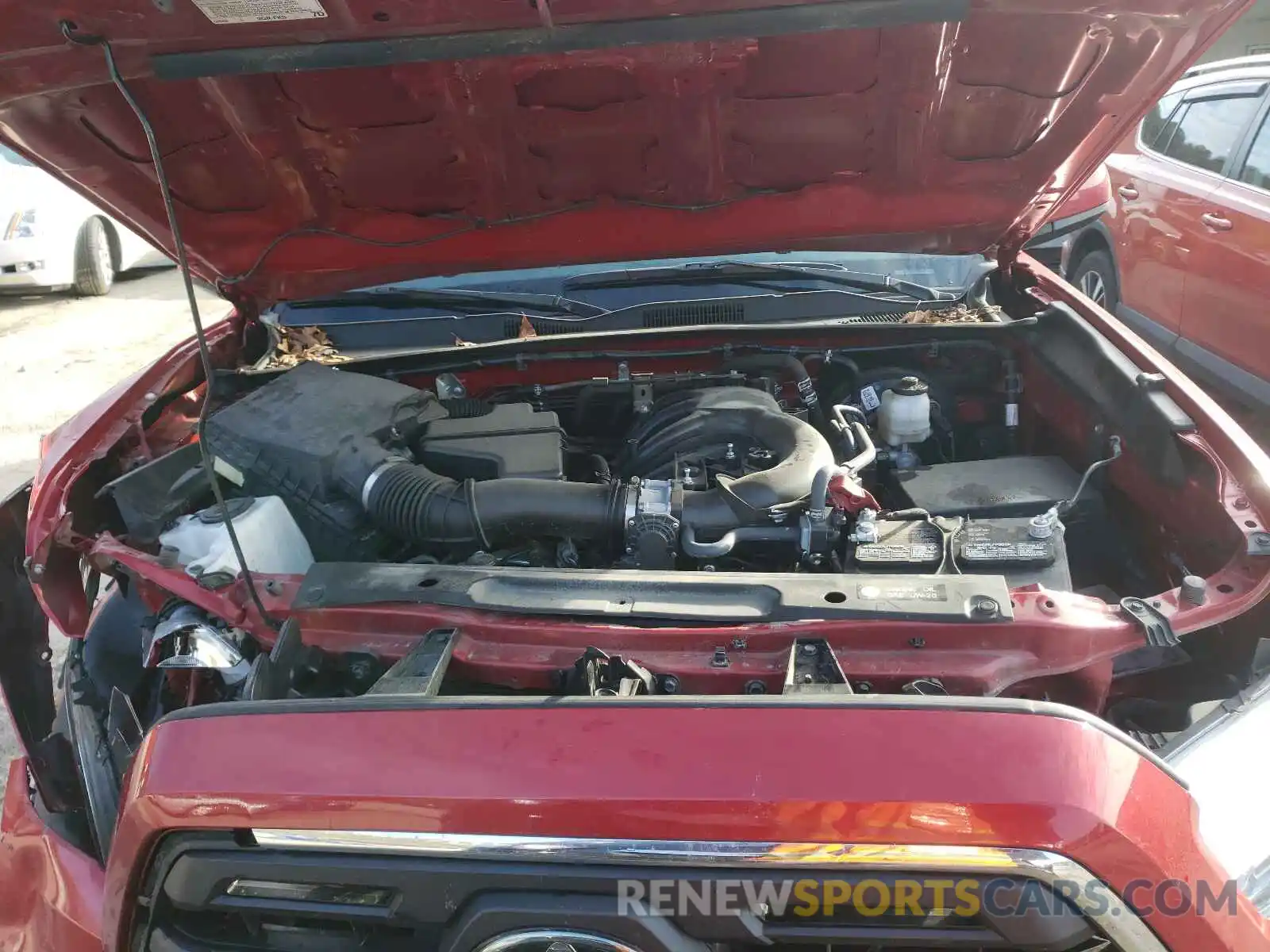 7 Photograph of a damaged car 3TMCZ5AN3KM246261 TOYOTA TACOMA 2019