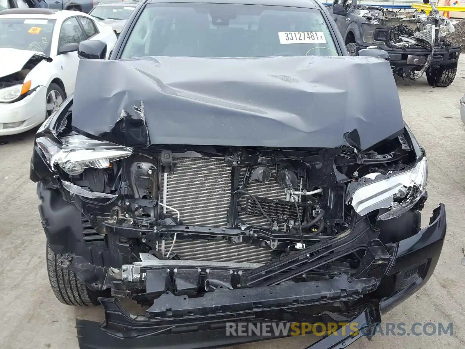 7 Photograph of a damaged car 3TMCZ5AN3KM246972 TOYOTA TACOMA 2019