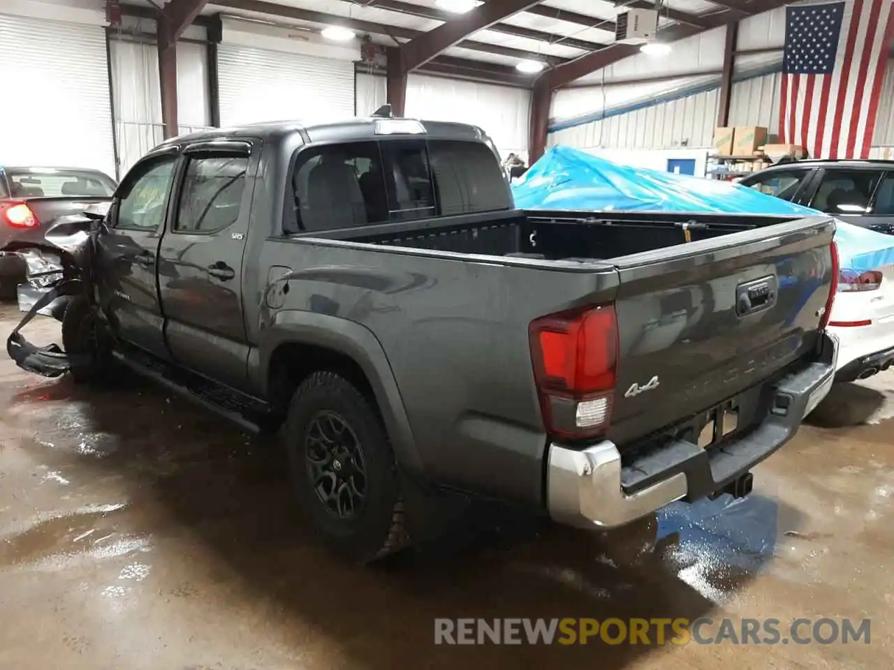 3 Photograph of a damaged car 3TMCZ5AN3KM247345 TOYOTA TACOMA 2019