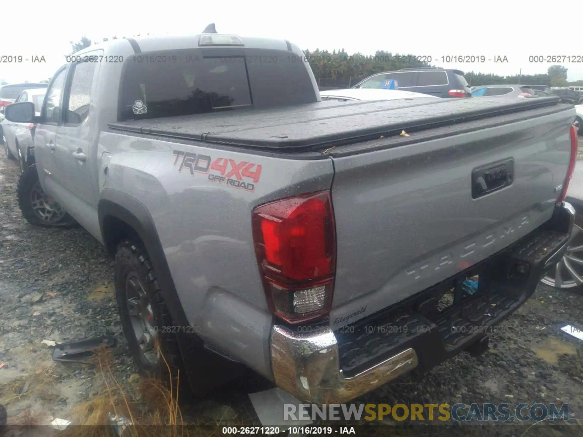 3 Photograph of a damaged car 3TMCZ5AN3KM247488 TOYOTA TACOMA 2019