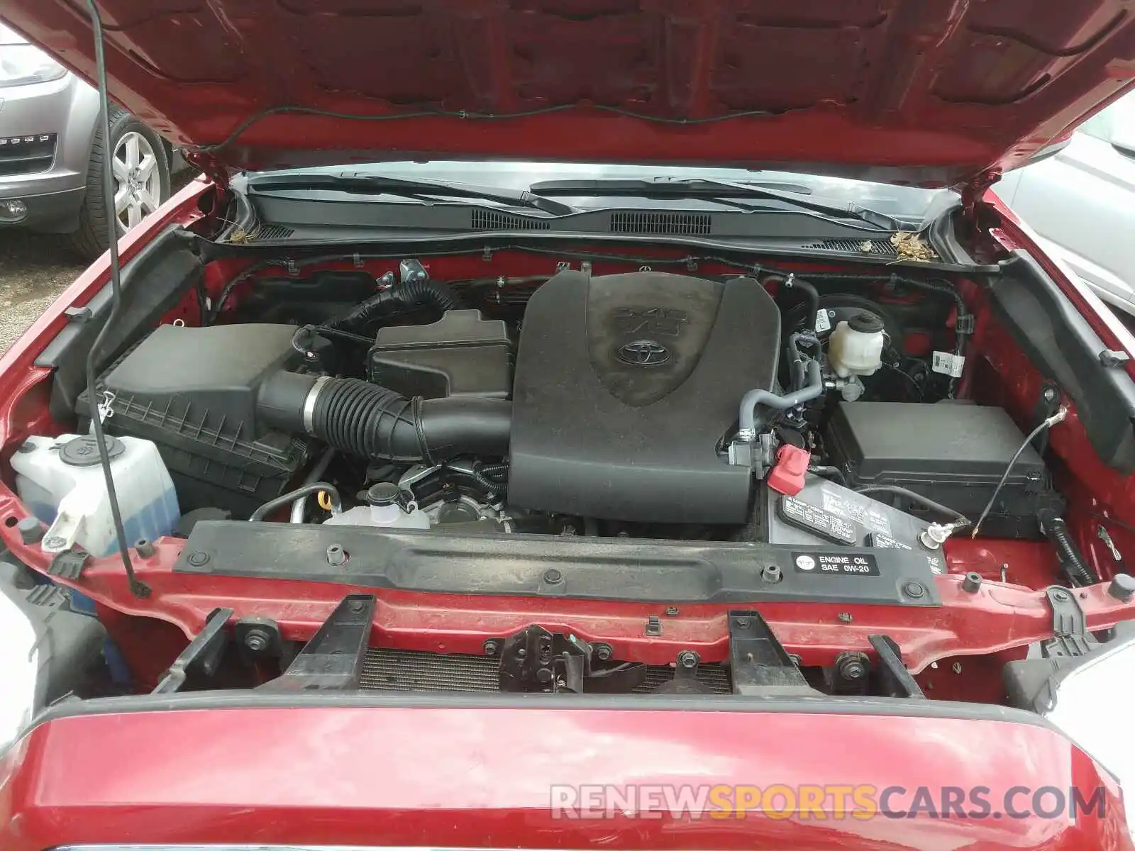 7 Photograph of a damaged car 3TMCZ5AN3KM250536 TOYOTA TACOMA 2019