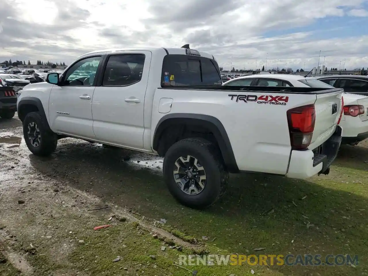 2 Photograph of a damaged car 3TMCZ5AN3KM253081 TOYOTA TACOMA 2019